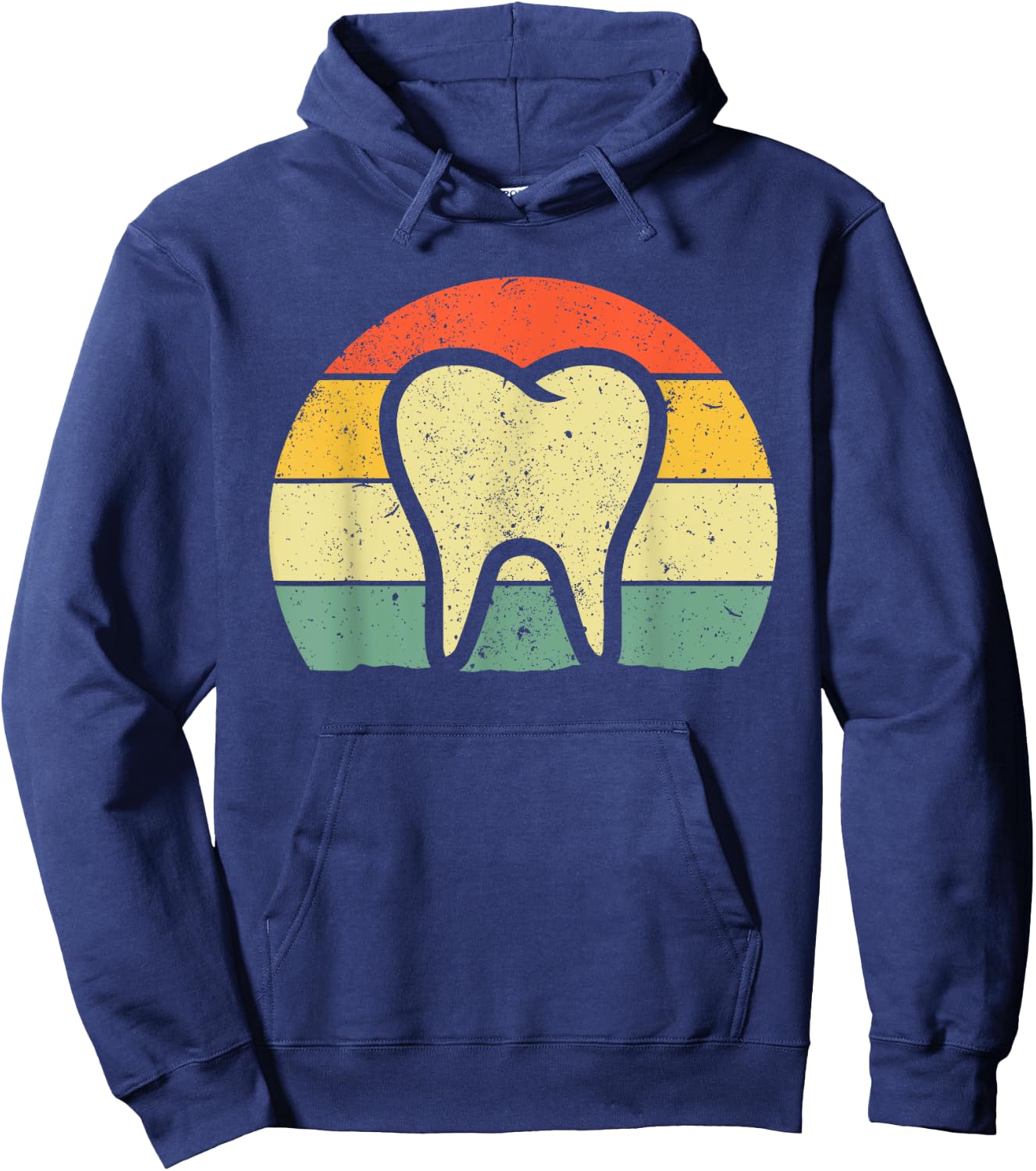 Funny Dentist Orthodontics Design Tooth Dental Hygienist Hoodie - Hoodie | Navy
