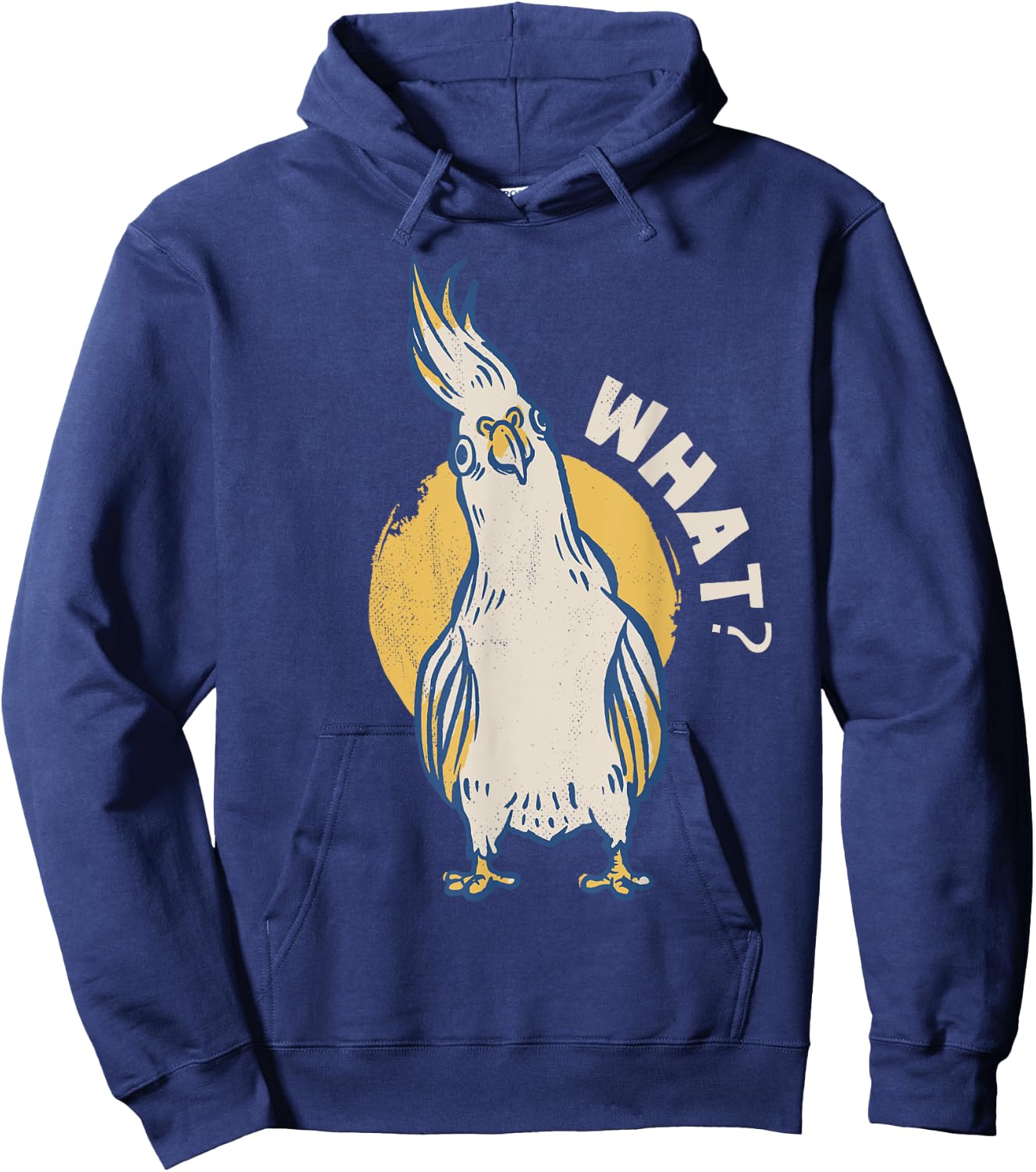Cockatiel. What? What's up? Hoodie - Hoodie | Navy