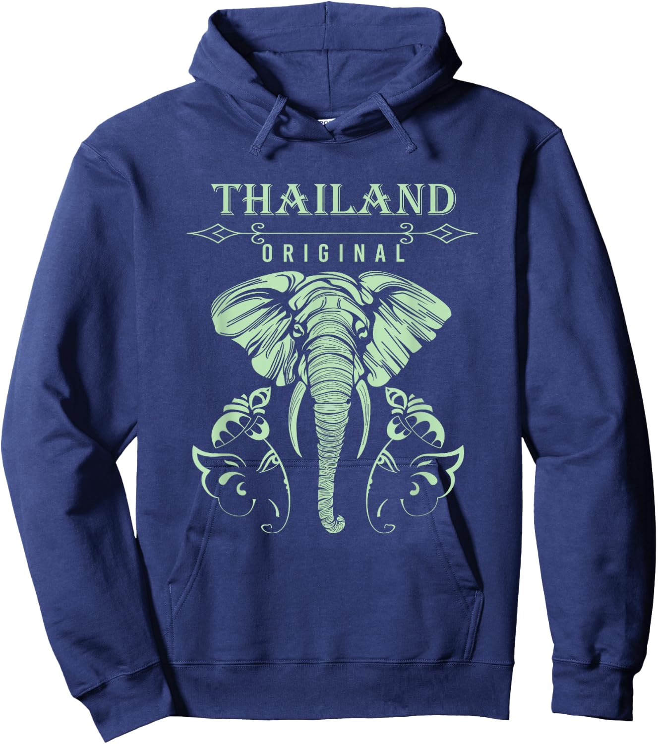 Gift Elephant Bangkok Asia Thailand Hoodie - Hoodie | Navy