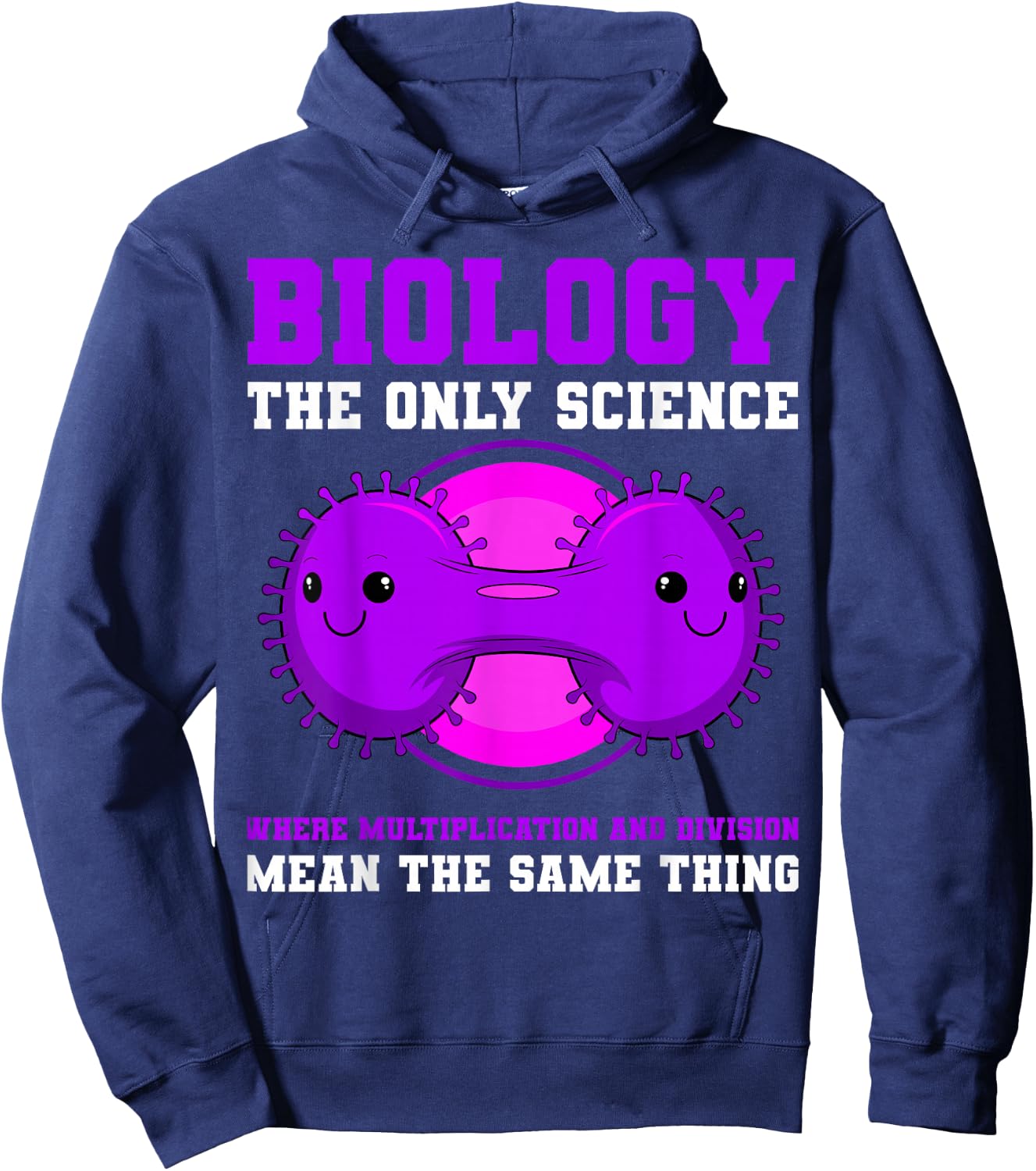 Molecular Biology DNA Biologist Genetic Scientist Hoodie - Hoodie | Navy