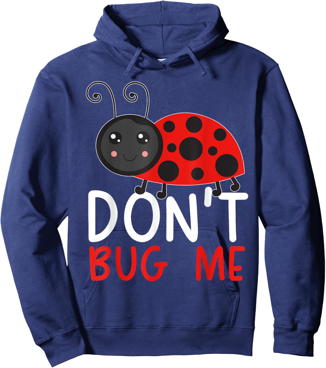 Don't Bug Me Entomology Insect Catching Ladybug Butterfly Hoodie - Hoodie | Navy