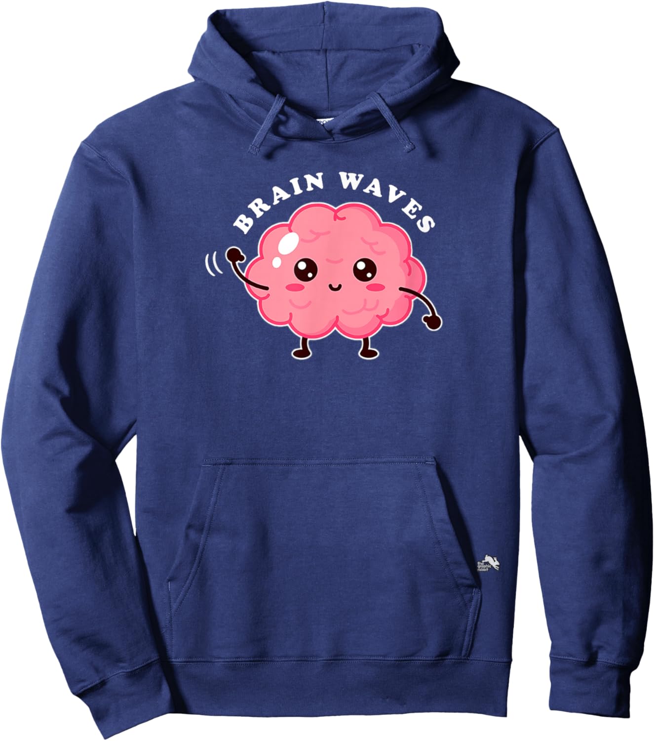 Brain Waves - Neurology Surgical Technologist - Scrub Tech Hoodie - Hoodie | Navy