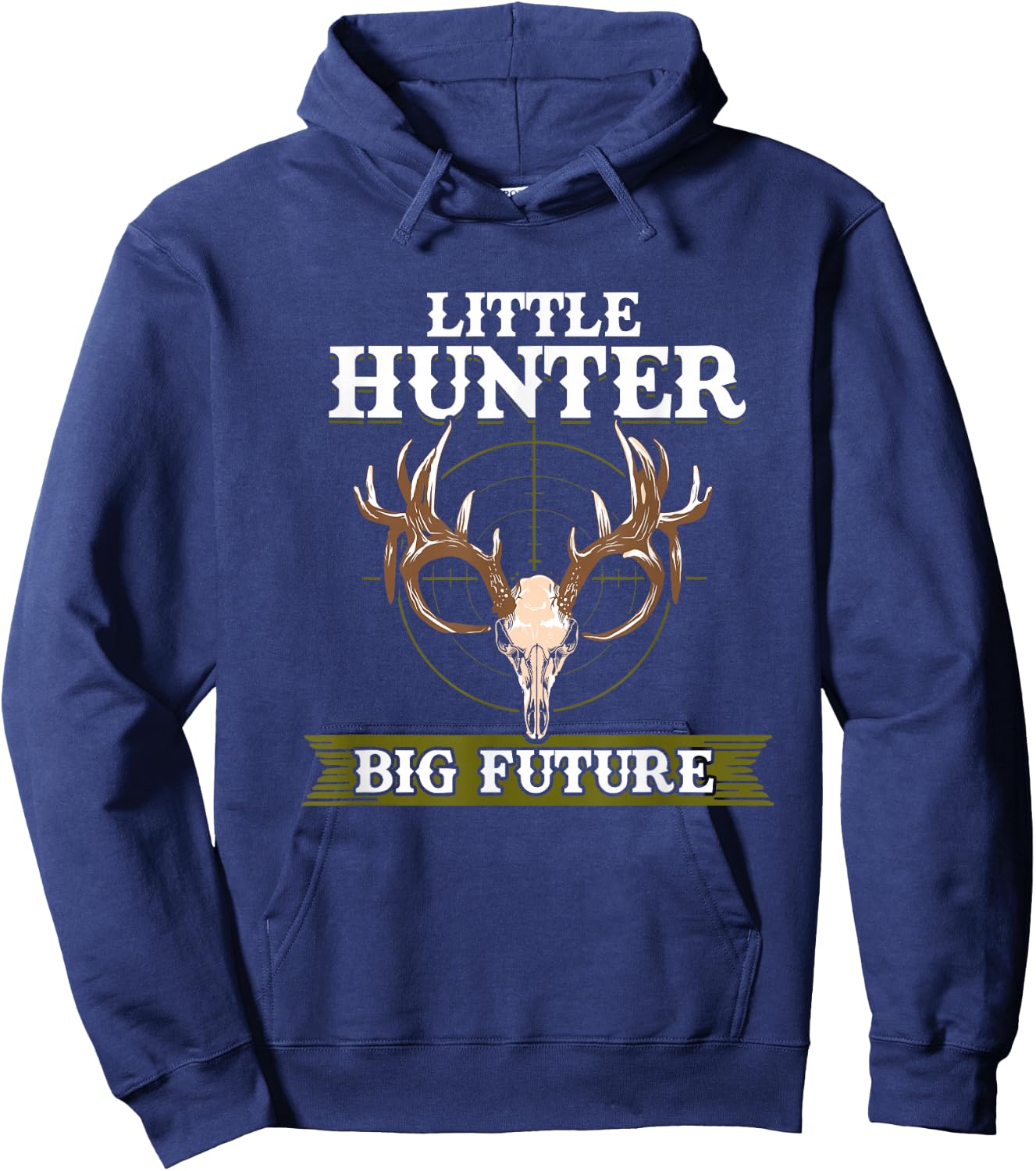 Kids Hunting Little Deer Hunter T Shirt Gift Hoodie - Hoodie | Navy