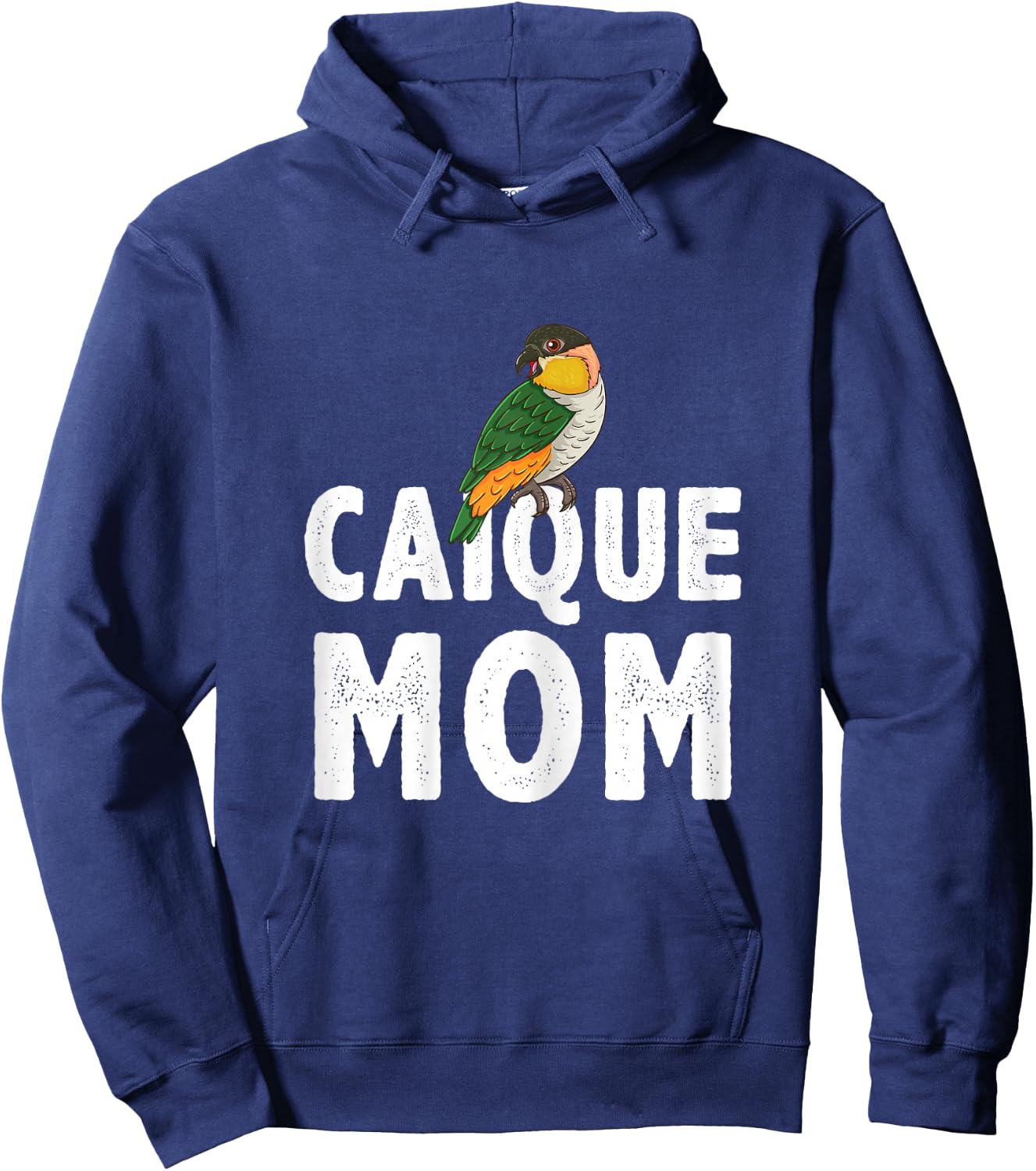Caique Mom Caique Parrot Hoodie - Hoodie | Navy