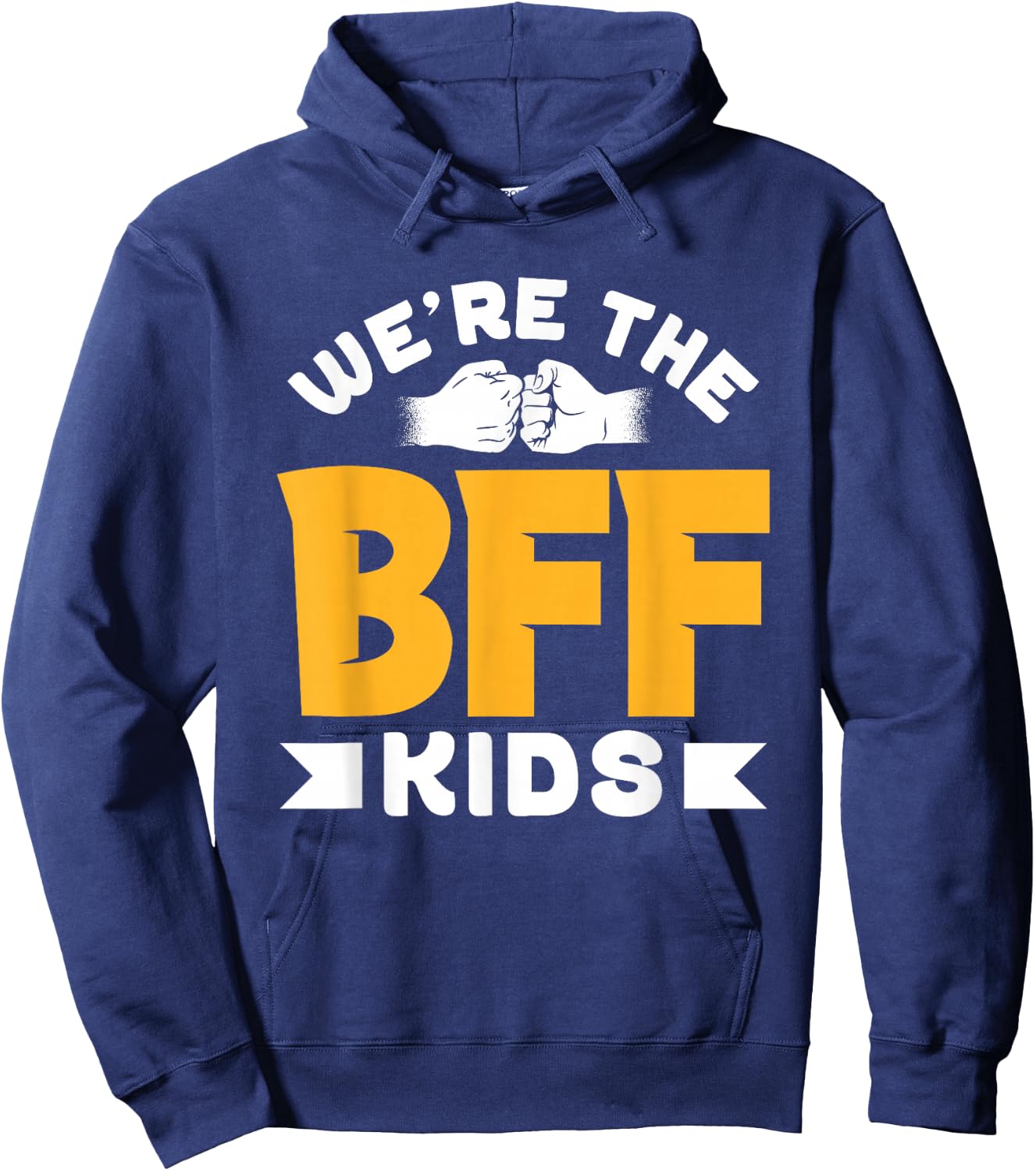 Wir Sind Die Bff Children's Friendship Friends Best Friend Hoodie - Hoodie | Navy