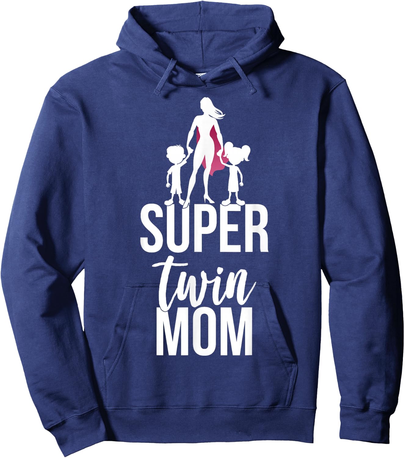 Super Twin Mom Hoodie - Hoodie | Navy