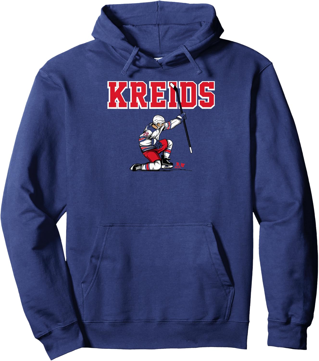 Chris Kreider: Kreids - New York Hockey Hoodie - Hoodie | Navy
