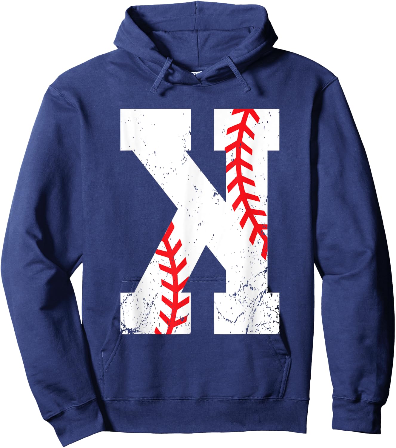 Baseball Softball Shirt Strikeout Pitcher K Coach Sports Hoodie - Hoodie | Navy