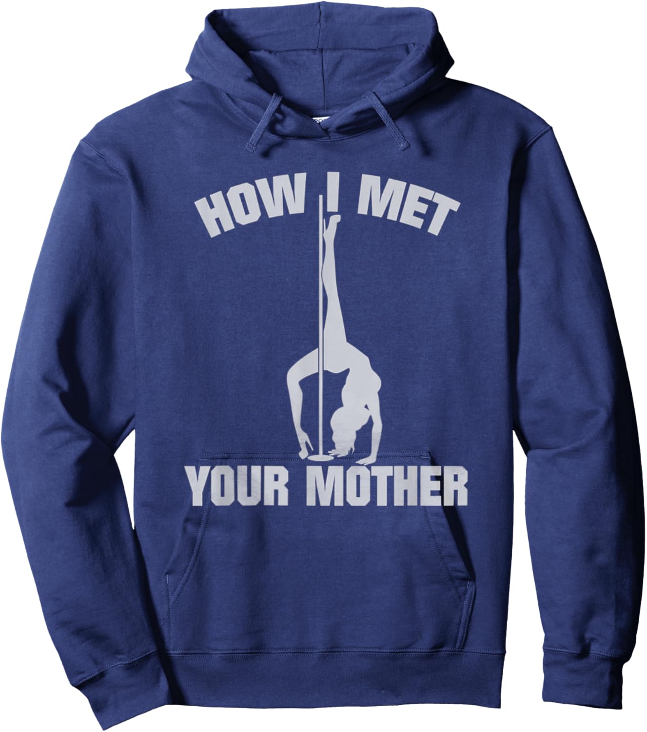 Funny Sarcastic gift How I Met Your Mother Classic Black Small Hoodie - Hoodie | Navy