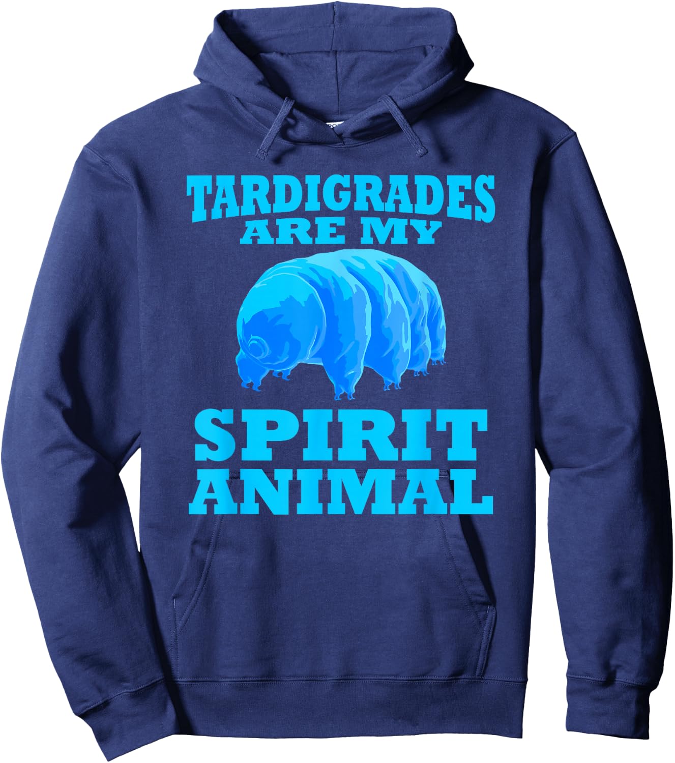 Tardigrade My Spirit Animal Water Bear Biologist Funny Hoodie - Hoodie | Navy