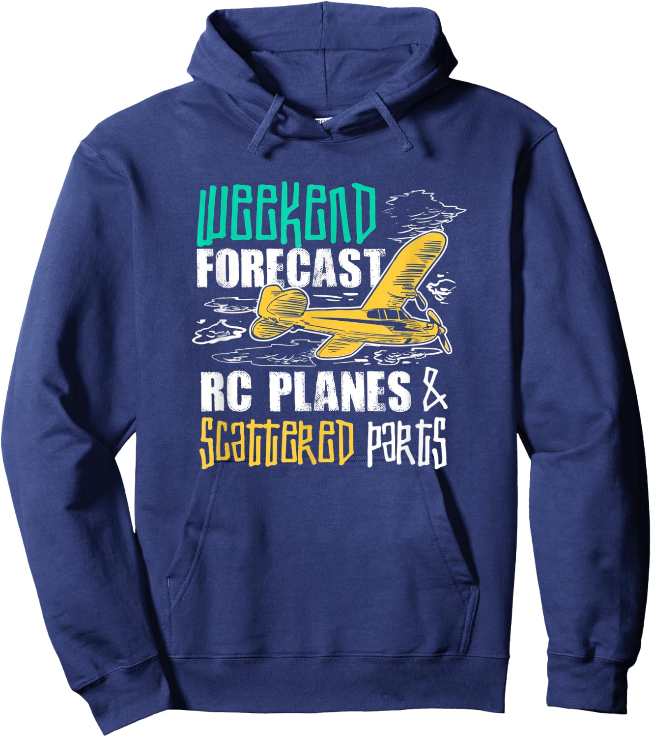RC Plane Gift An RC Pilot Hoodie - Hoodie | Navy