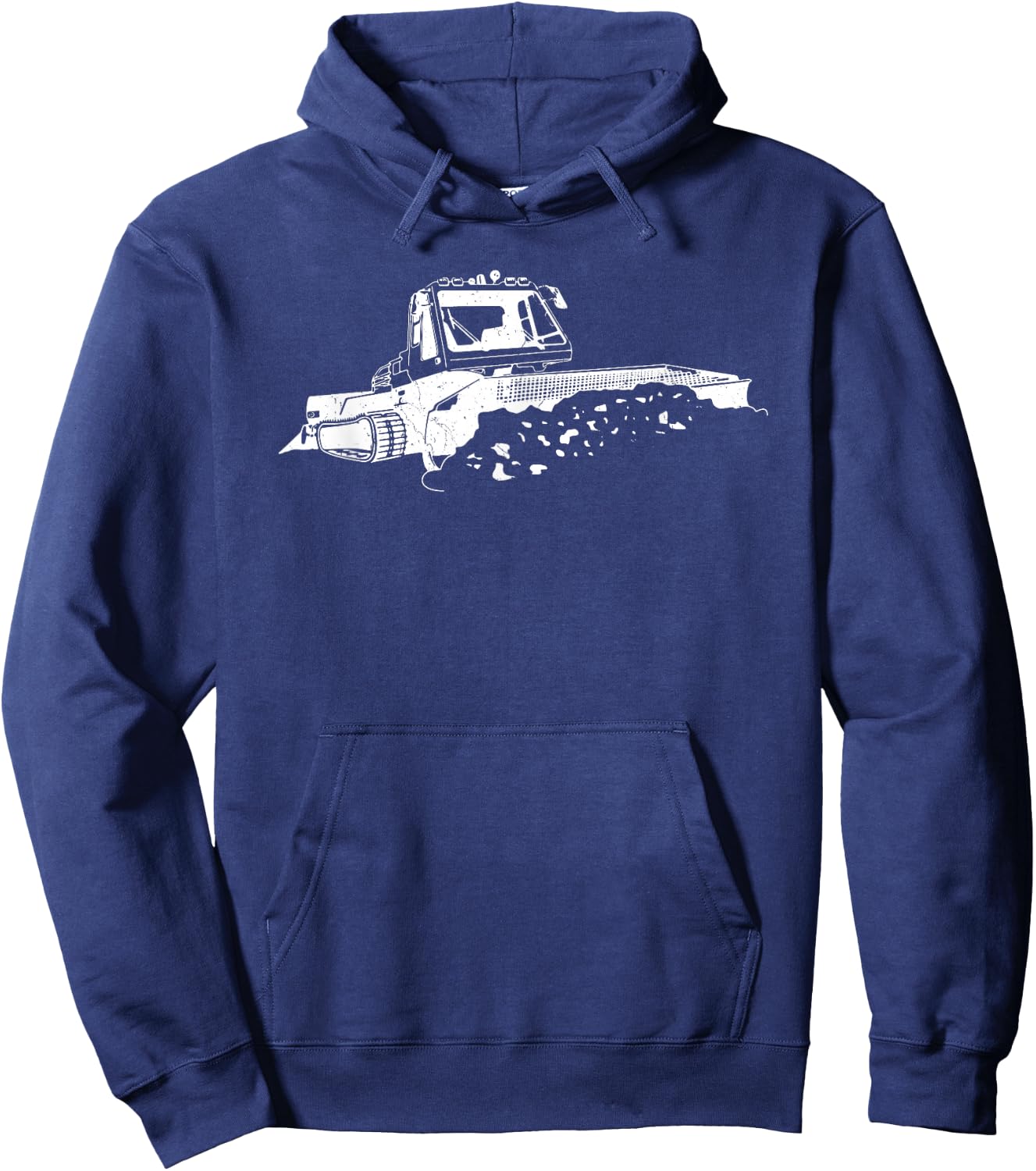 Snow Caterpillar Vehicle Profession Snow Caterpillar Winter Sports Hoodie - Hoodie | Navy