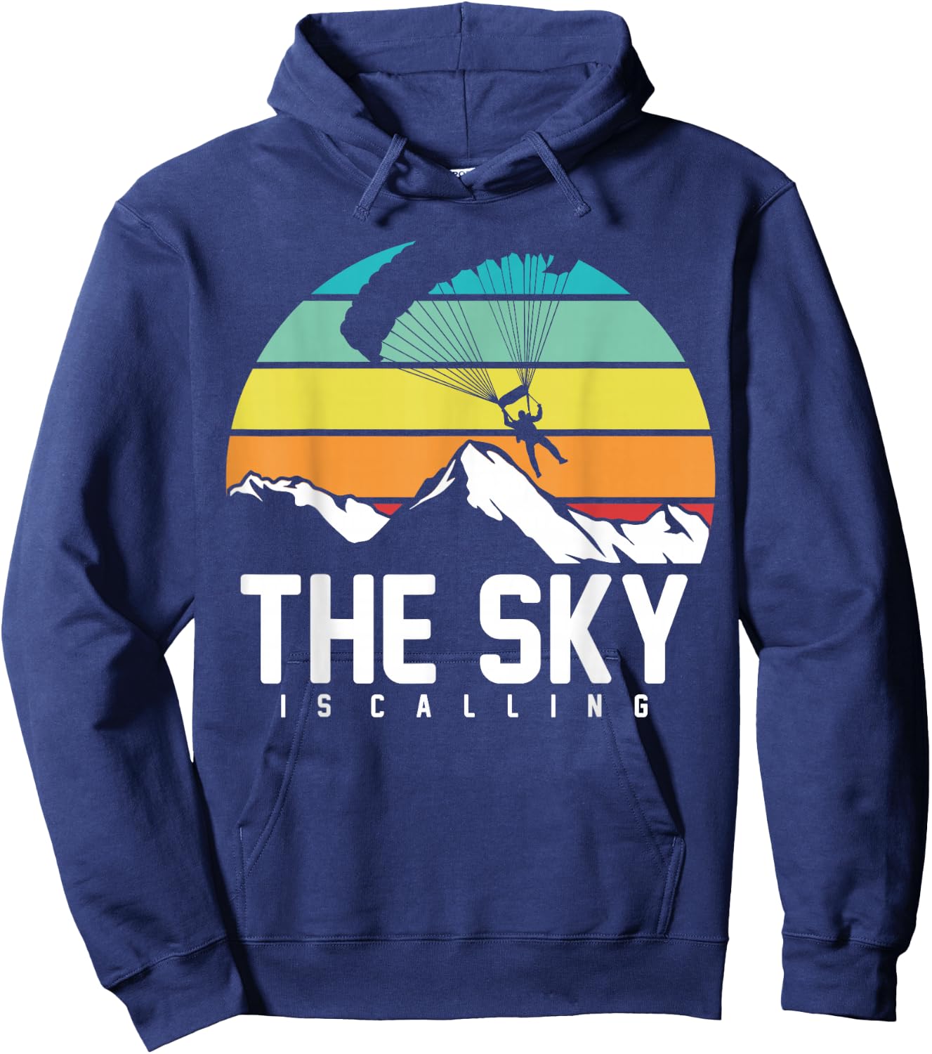The Sky is Calling | Skydiving Skydive Sky Diving Skydiver Hoodie - Hoodie | Navy