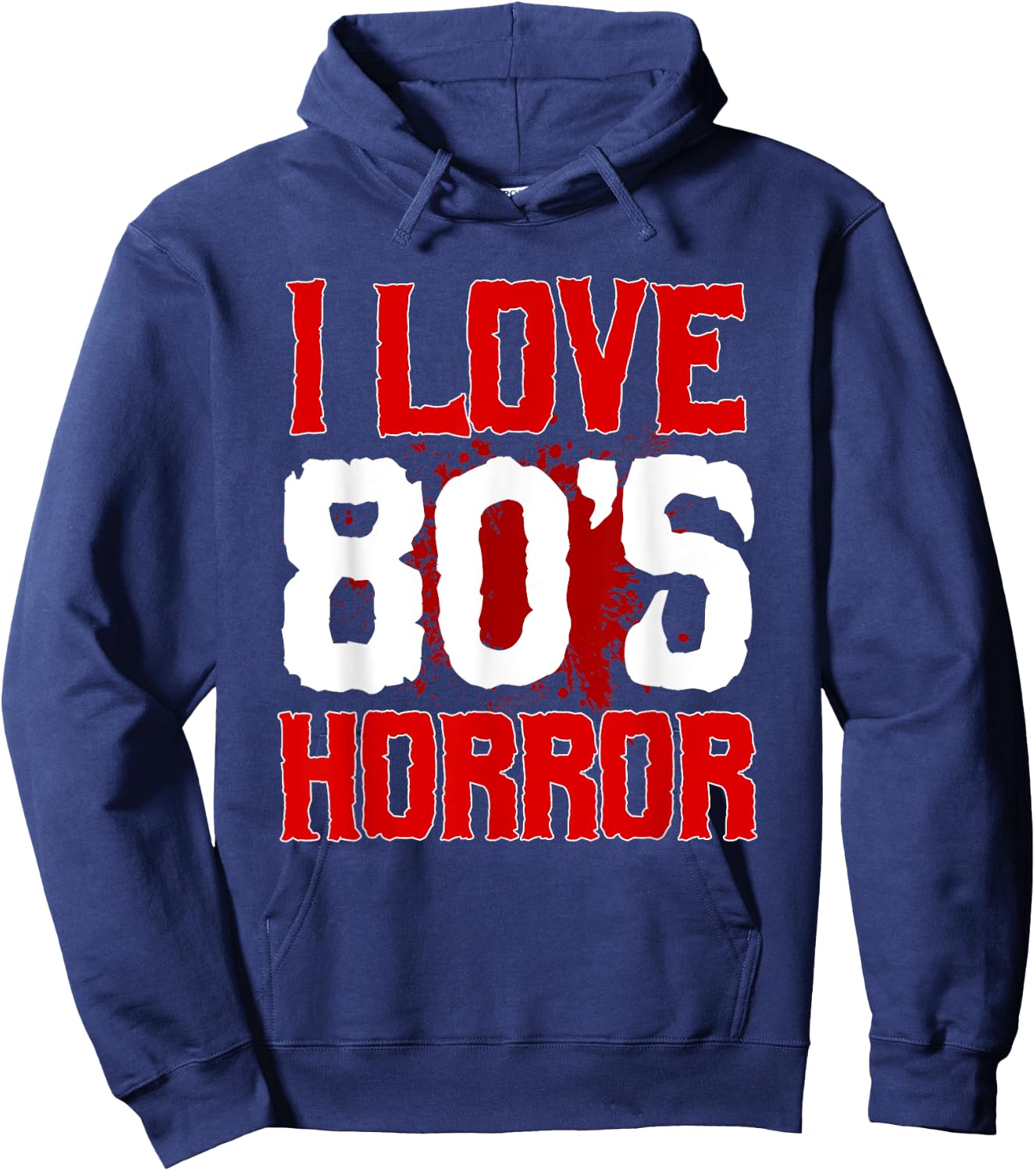 Horror Movies Scary Film Lovers Thriller Halloween Party Hoodie - Hoodie | Navy