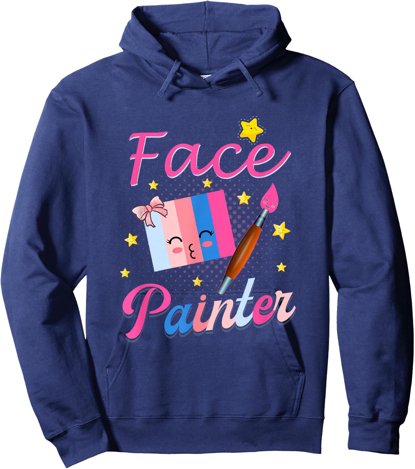 Face painter for Makeup artist Hoodie - Hoodie | Navy