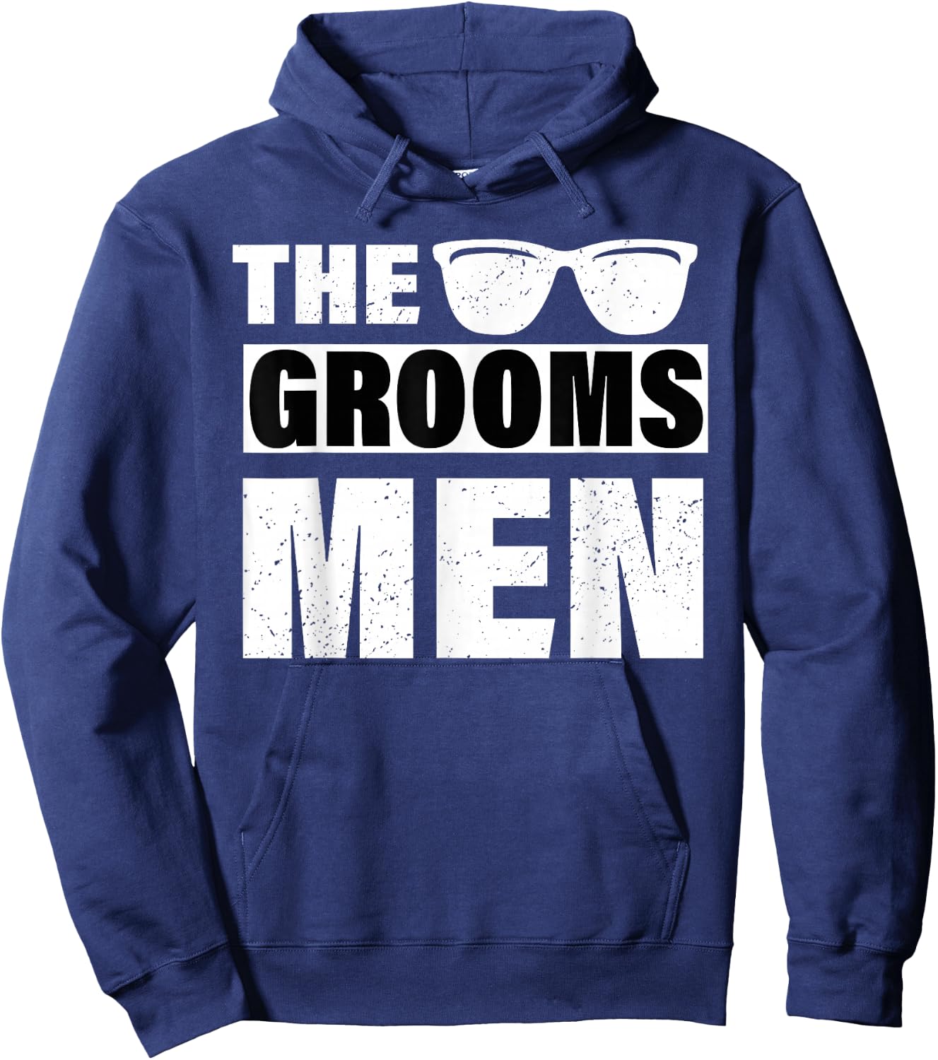 The Groomsmen Bachelor Party Stag Groom Gag Funny Hoodie - Hoodie | Navy