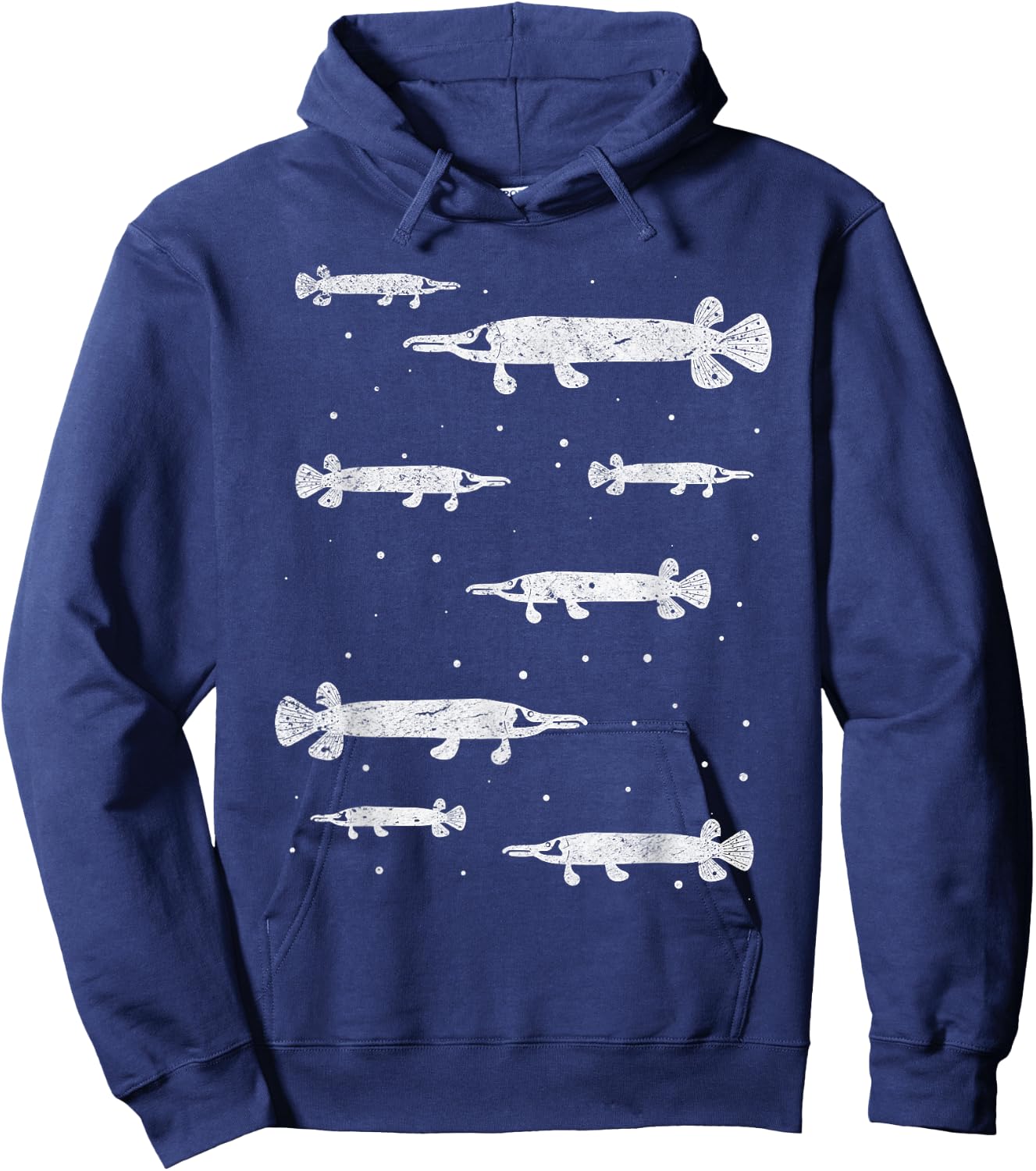 Gar Fishes Gar Fish Gar Fishing Lover Garfishing Garfish Hoodie - Hoodie | Navy