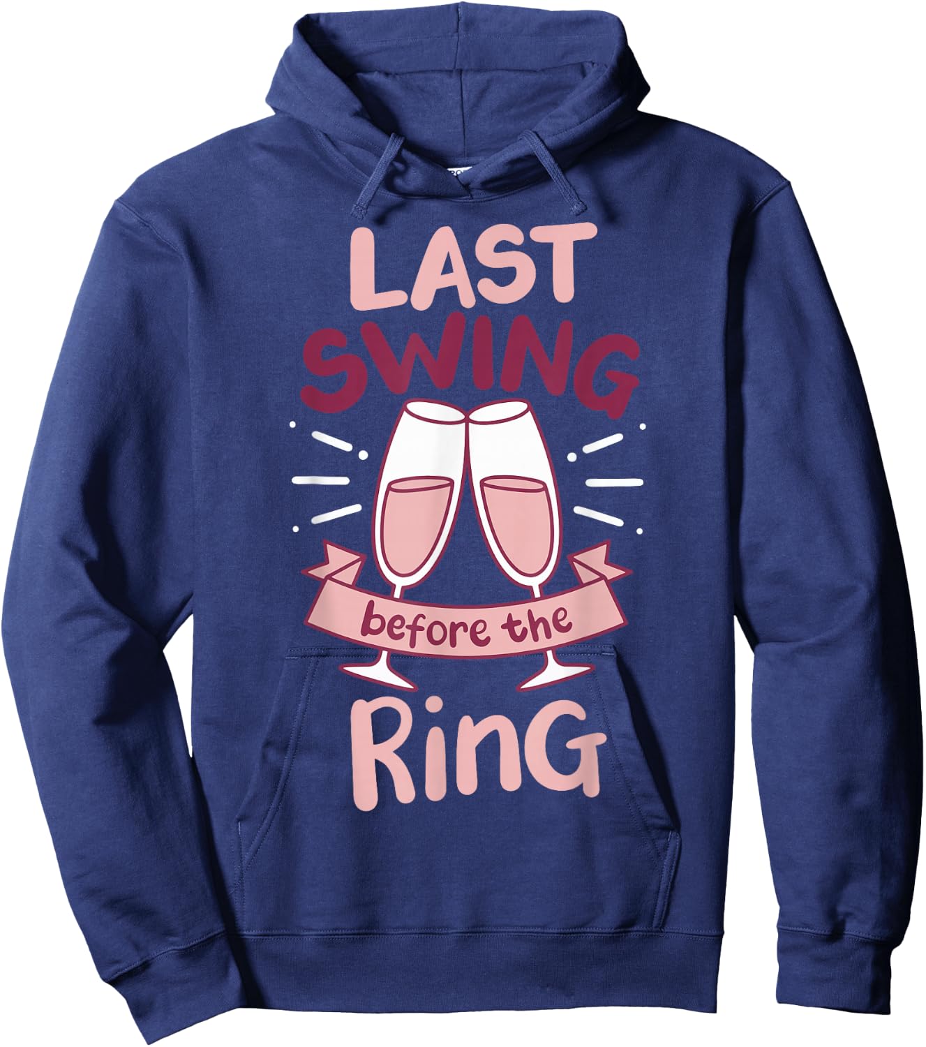 Last Swing Before The Ring Hoodie - Hoodie | Navy