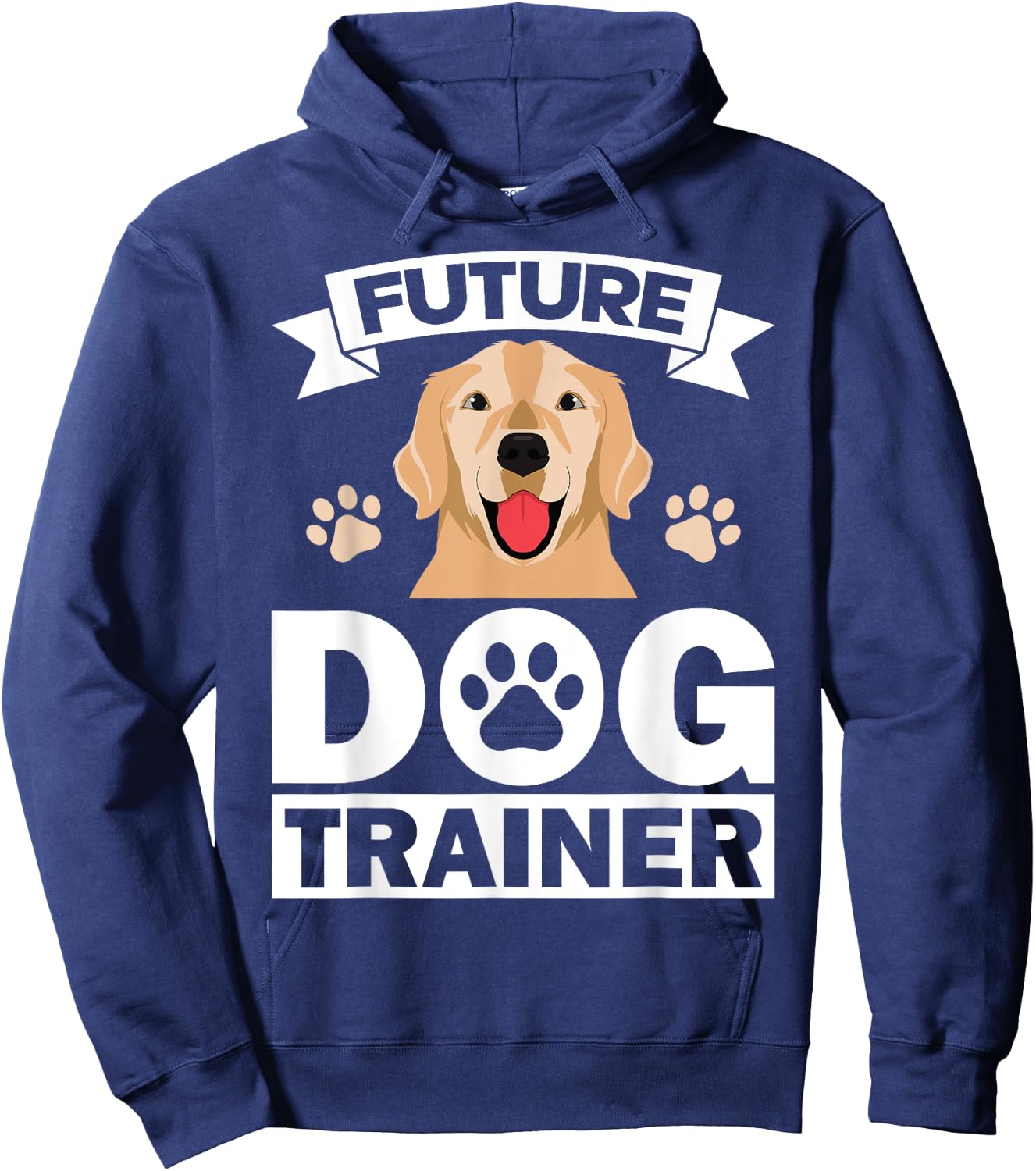 Cute Dog Trainer Design Women Dog Agility Training Hoodie - Hoodie | Navy