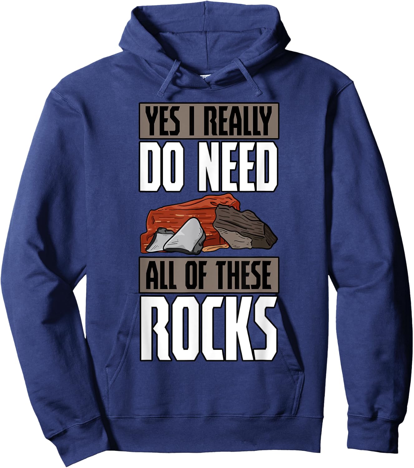 Geology Earth Scientists Geologists Mineral Collectors Rock Small Hoodie - Hoodie | Navy
