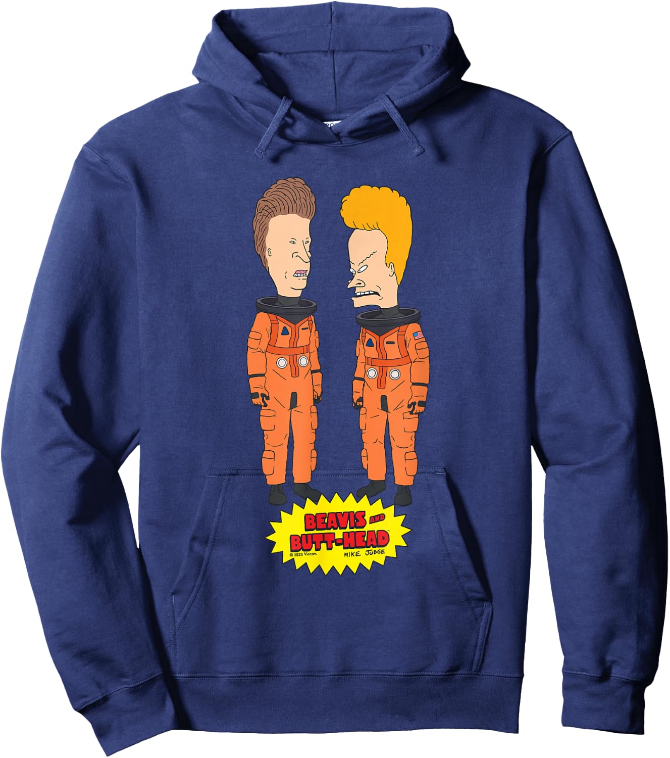 Beavis & Butt-Head Do The Universe Space Astronauts Hoodie - Hoodie | Navy