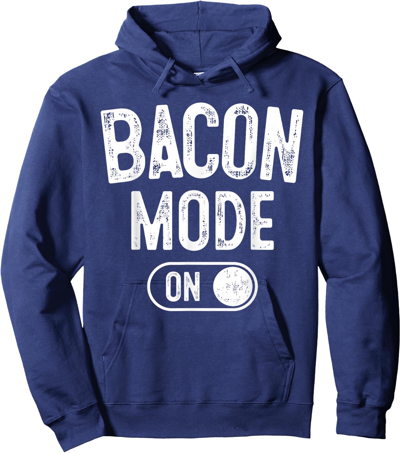 Bacon Mode On Costume Funny Meat Lover Gift Barbecue Bbq Hoodie - Hoodie | Navy