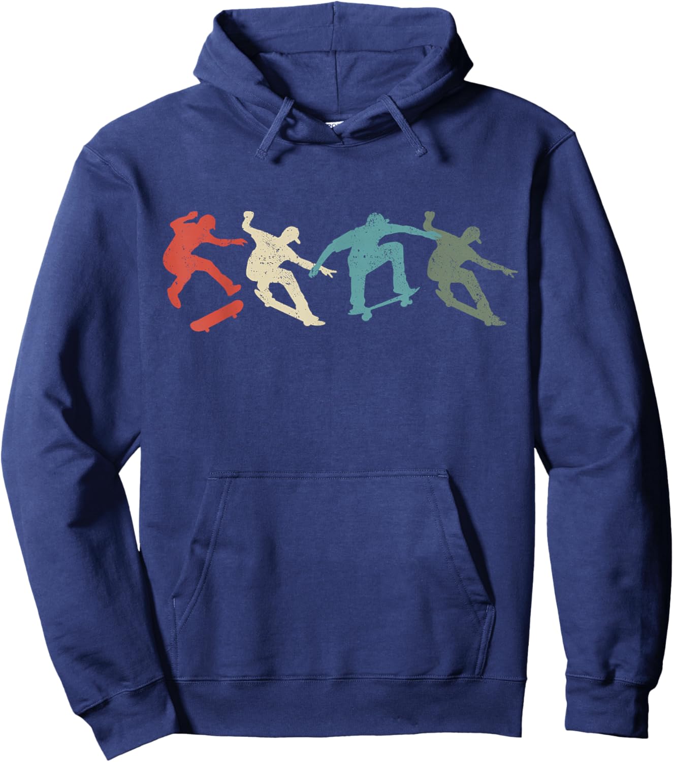 Skateboard Skateboarding Retro Gift Skateboarders Hoodie - Hoodie | Navy
