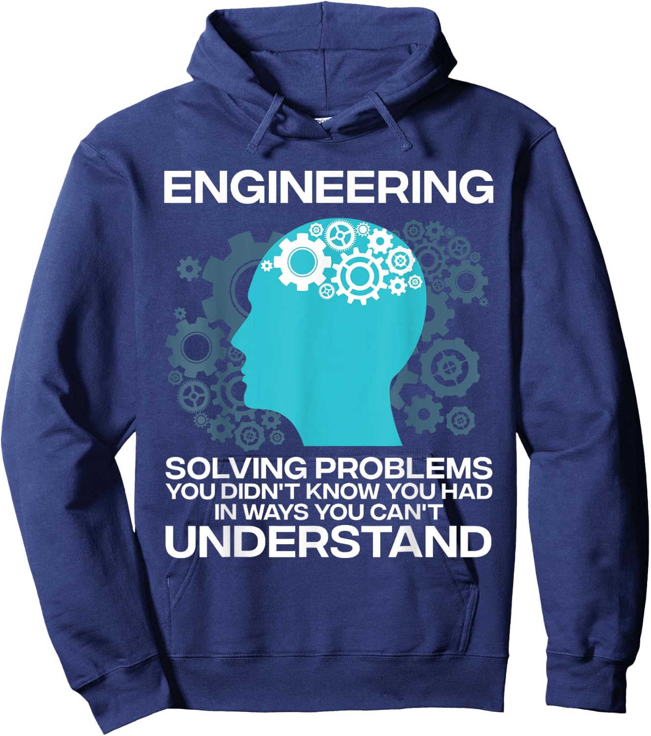 Funny Engineer Women Electrical Civil Engineering Hoodie - Hoodie | Navy
