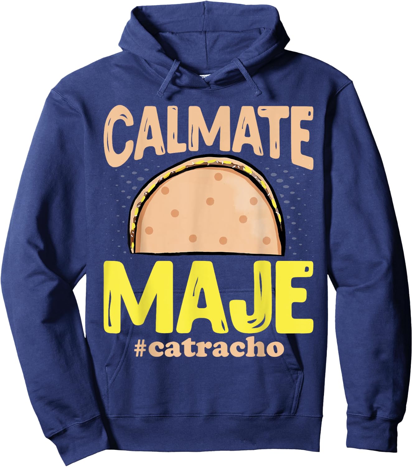 Honduras Flag Catracho Pride Maje Que Pedo Con Vos Honduran Hoodie - Hoodie | Navy