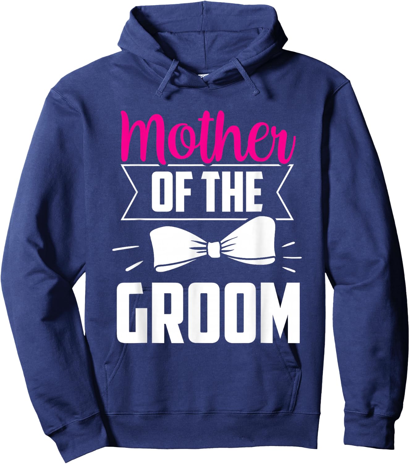Mother of the Groom Marriage Party Wedding Groom Hoodie - Hoodie | Navy