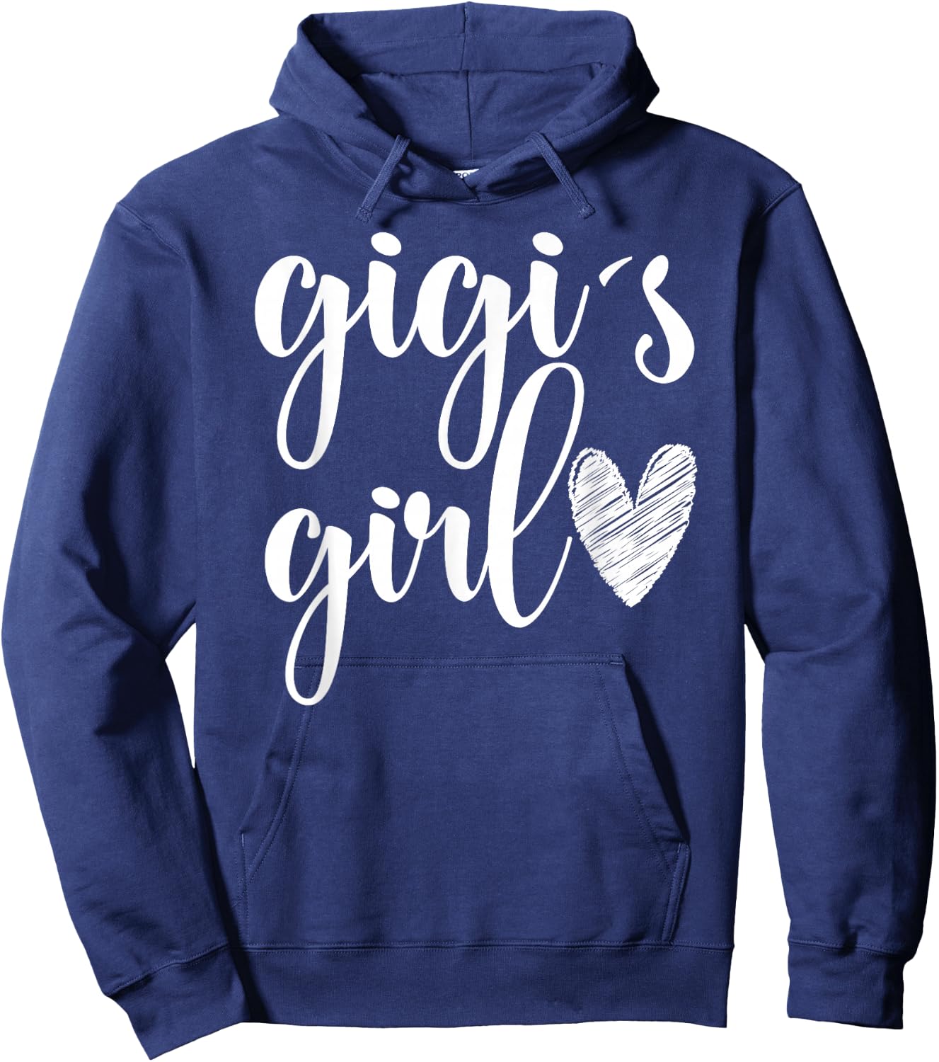 Funny Matching Gigi Girl for Grandma Whit Girl Mother's Day Small Hoodie - Hoodie | Navy