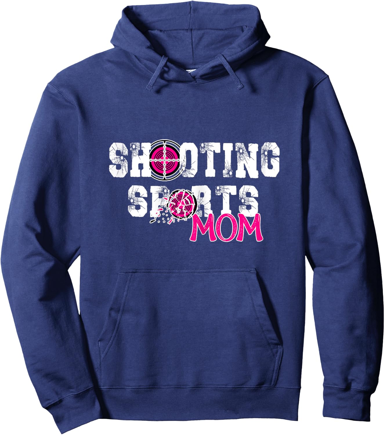 Shooting Sports mom mother day,cool women shooting sports Hoodie - Hoodie | Navy