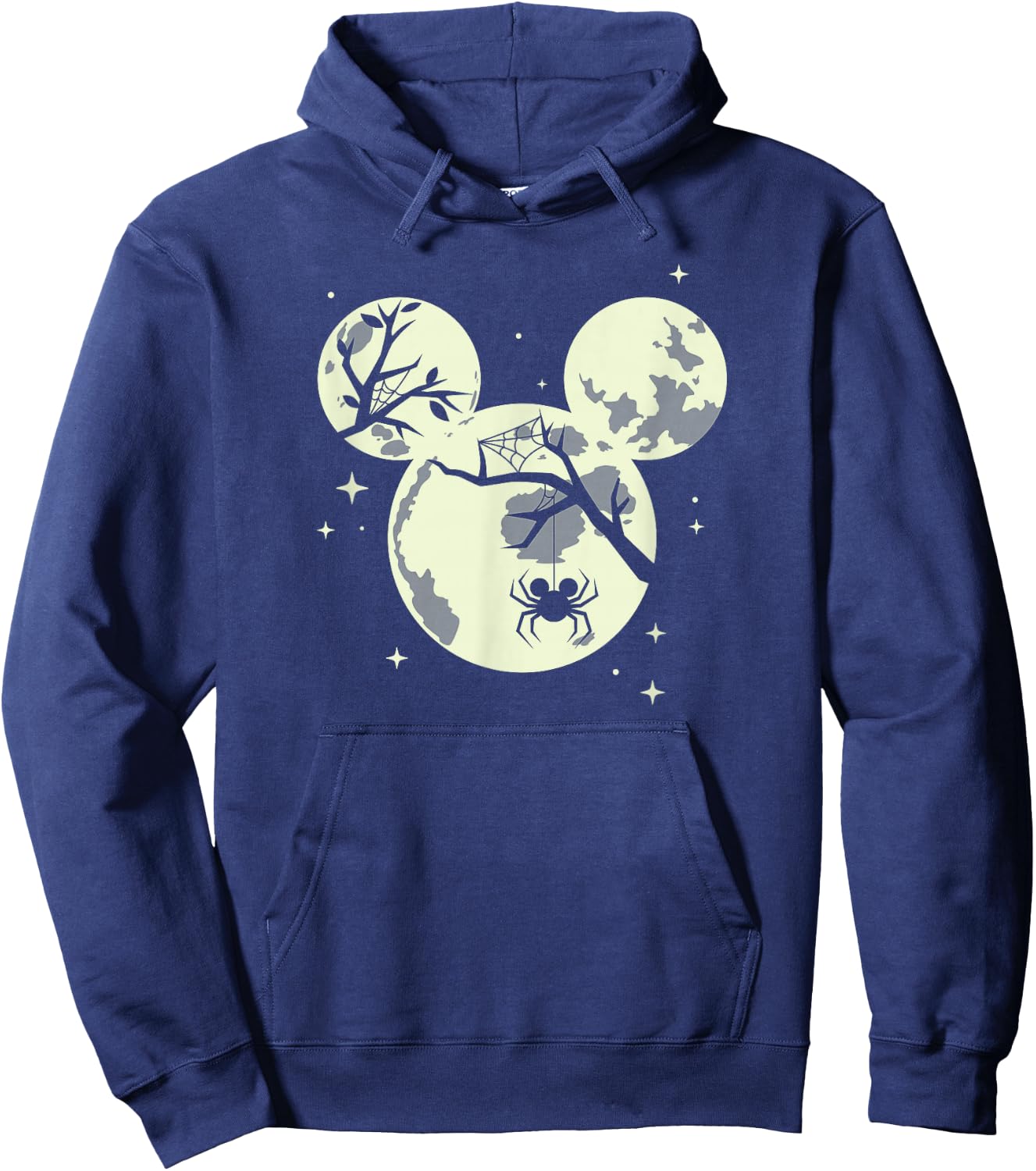 Disney - Halloween Mickey Moon Hoodie - Hoodie | Navy