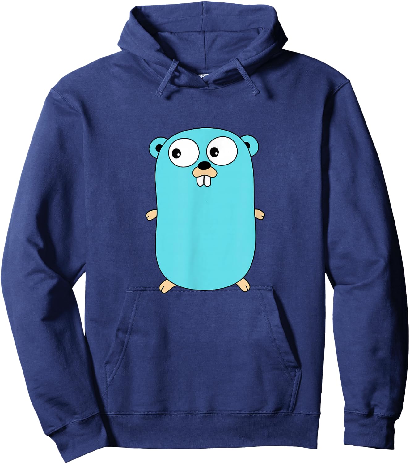 Golang gopher programmer Hoodie - Hoodie | Navy