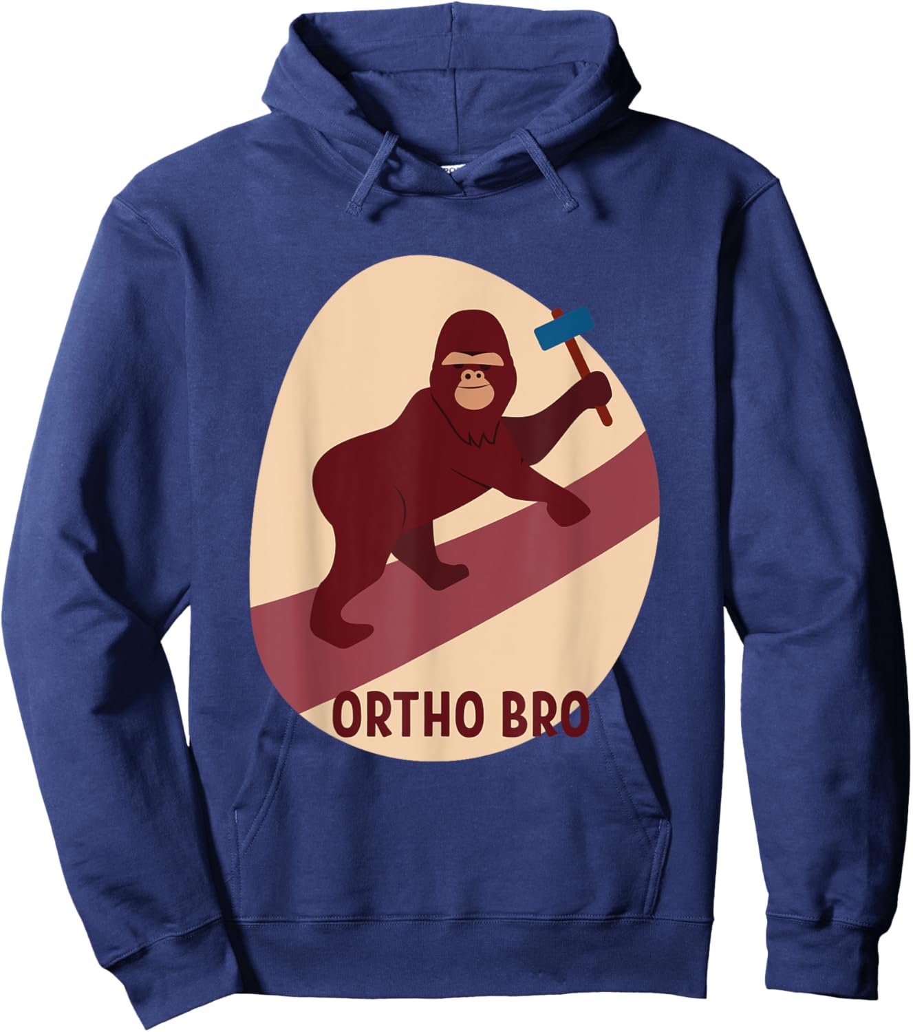 Orthopedic Surgeon Ortho Bro Orthopedics Medicine Student Hoodie - Hoodie | Navy