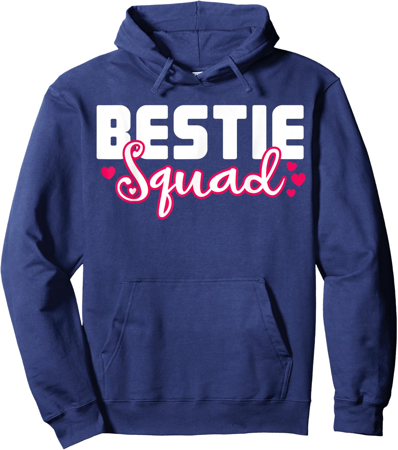 Bestie Squad Birthday Hoodie - Hoodie | Navy