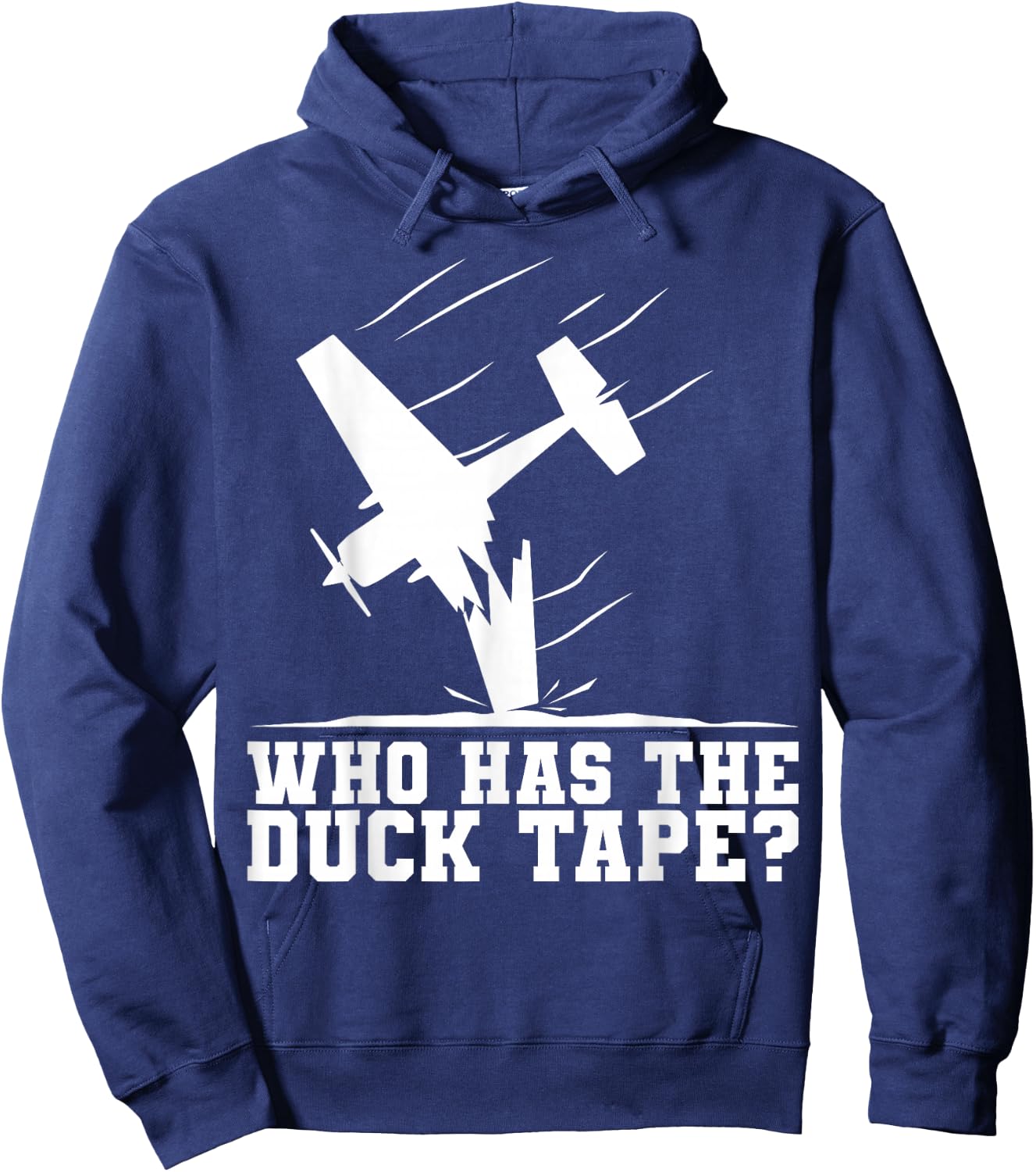 RC Airplane Crashed ElectronicIdea Battery Plane Aerodynamic Hoodie - Hoodie | Navy