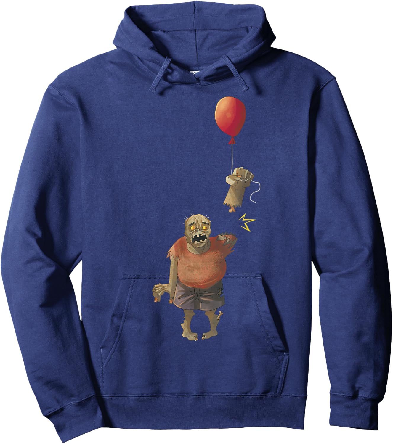 Zombie Birthday Party Shirt Funny Balloon Halloween Costume Hoodie - Hoodie | Navy