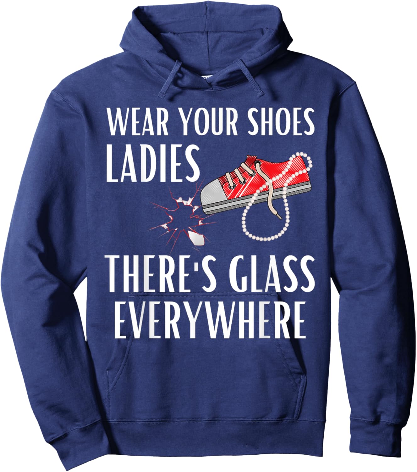 Kamala Harris Inauguration Day 2021 Glass Ceiling Hoodie - Hoodie | Navy