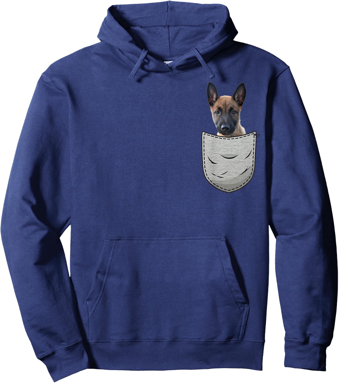 Belgian Malinois puppies dog lovers Mechelaar Men Women Girls Kids Hoodie - Hoodie | Navy