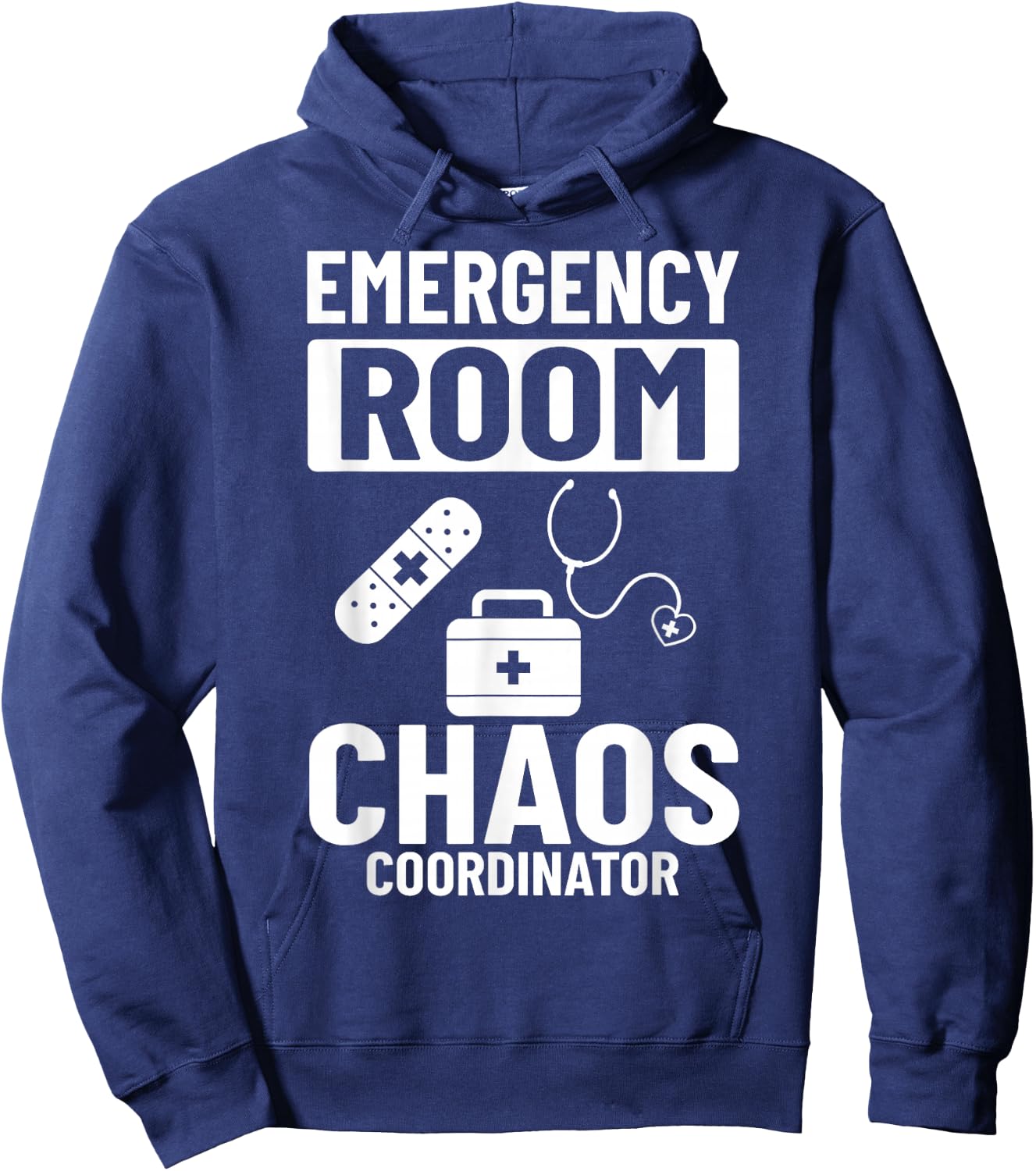 Emergency Room Technician ER Nurse Hospital Department Hoodie - Hoodie | Navy
