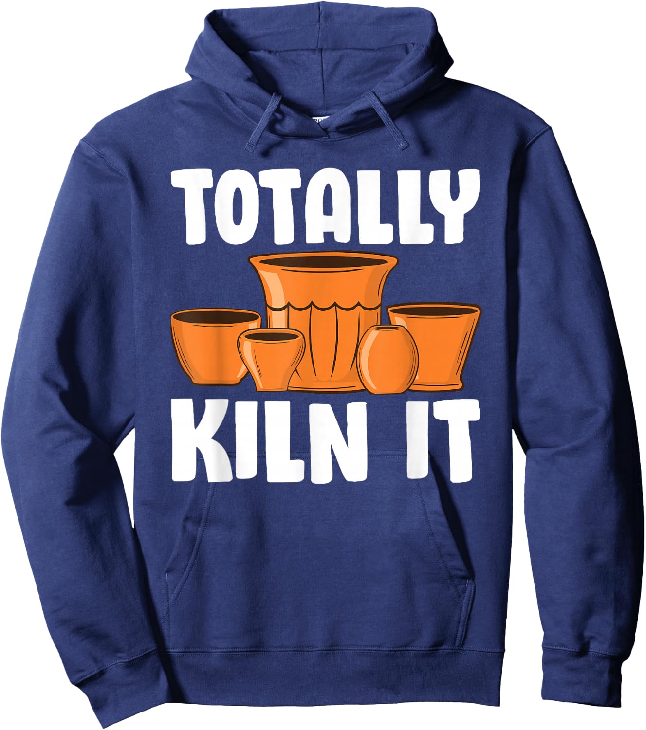 Funny Pottery Gift Women Cool Ceramic Pottery Kiln Hoodie - Hoodie | Navy