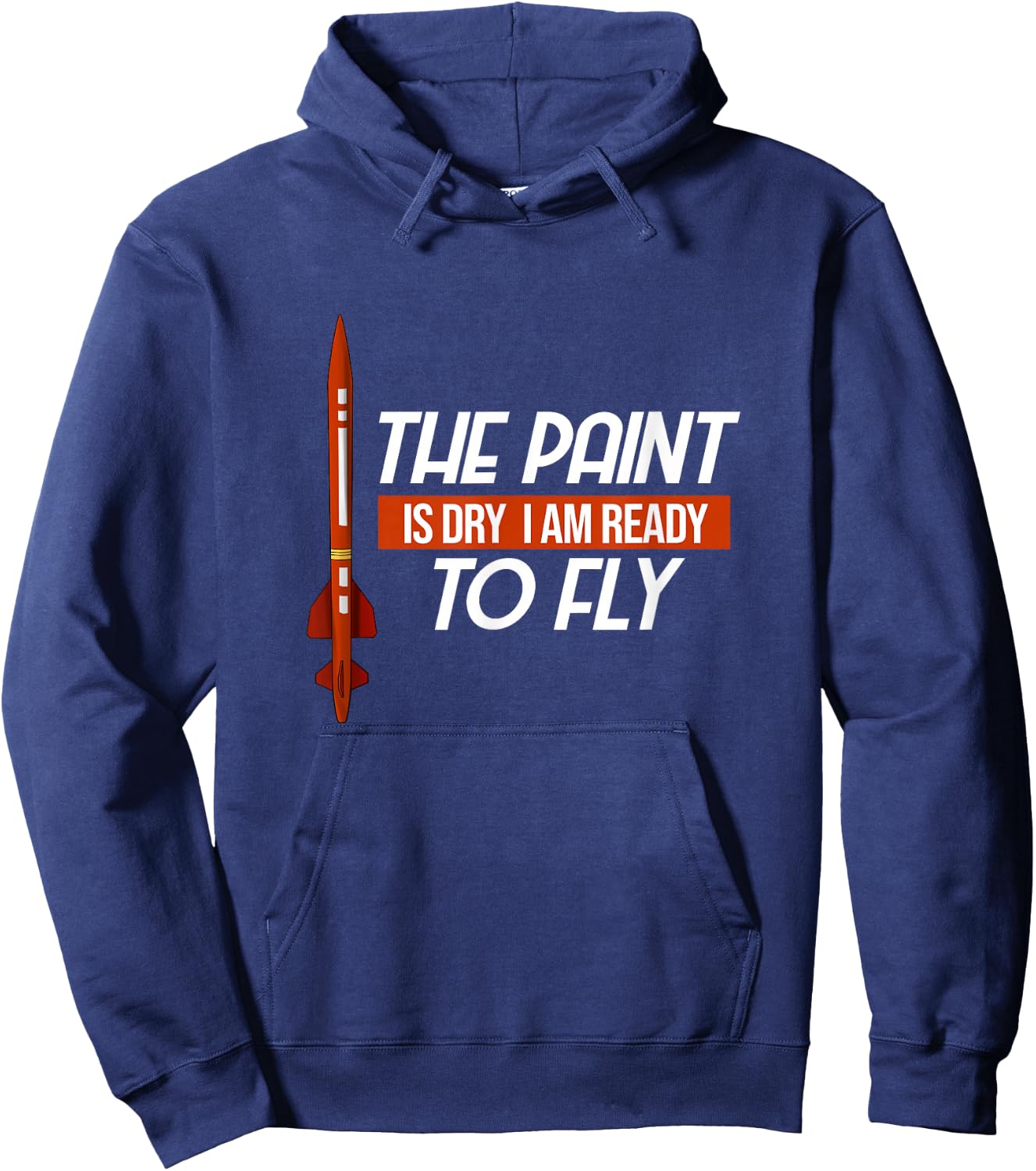 Hobby Model Rocketry Design for a Space Rocket Scientist Hoodie - Hoodie | Navy