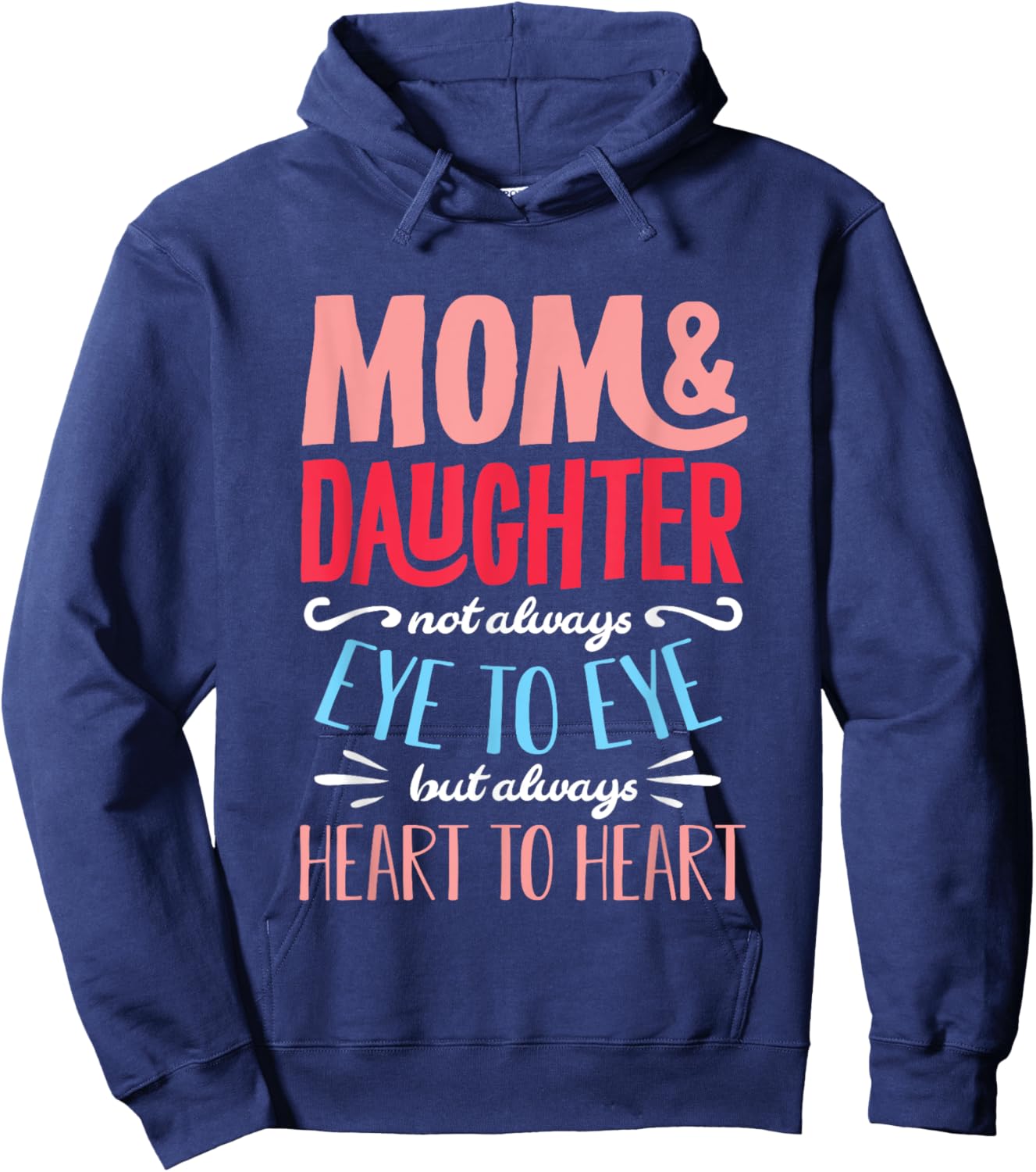 Funny Mothers Day Shirt from Daughter for Mom Partnerlook Hoodie - Hoodie | Navy