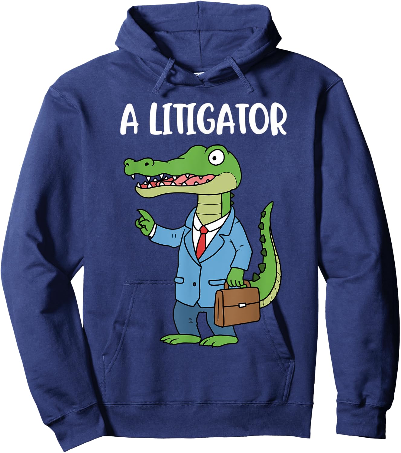 A Litigator Hoodie - Hoodie | Navy