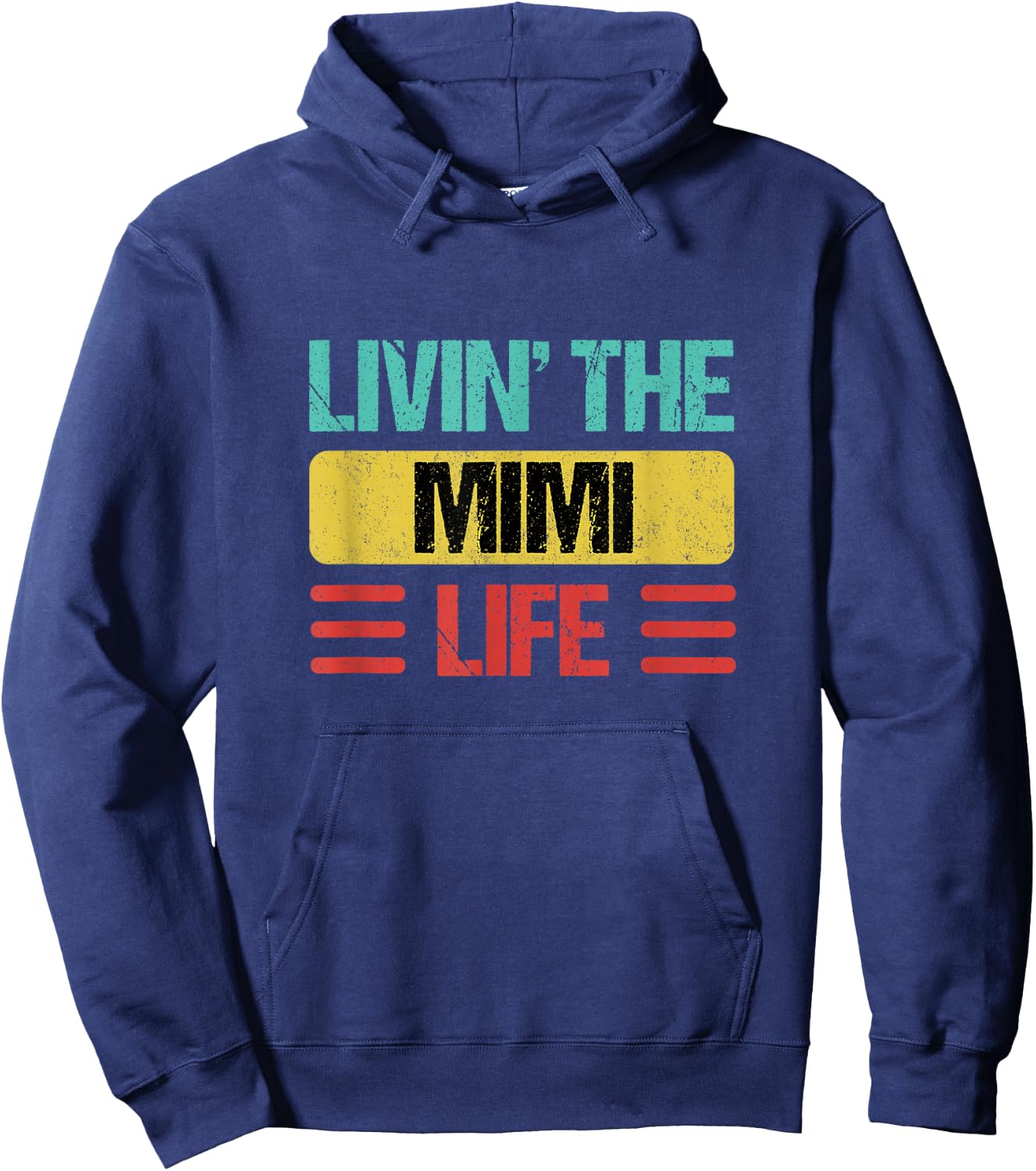 Mimi Name Hoodie - Hoodie | Navy