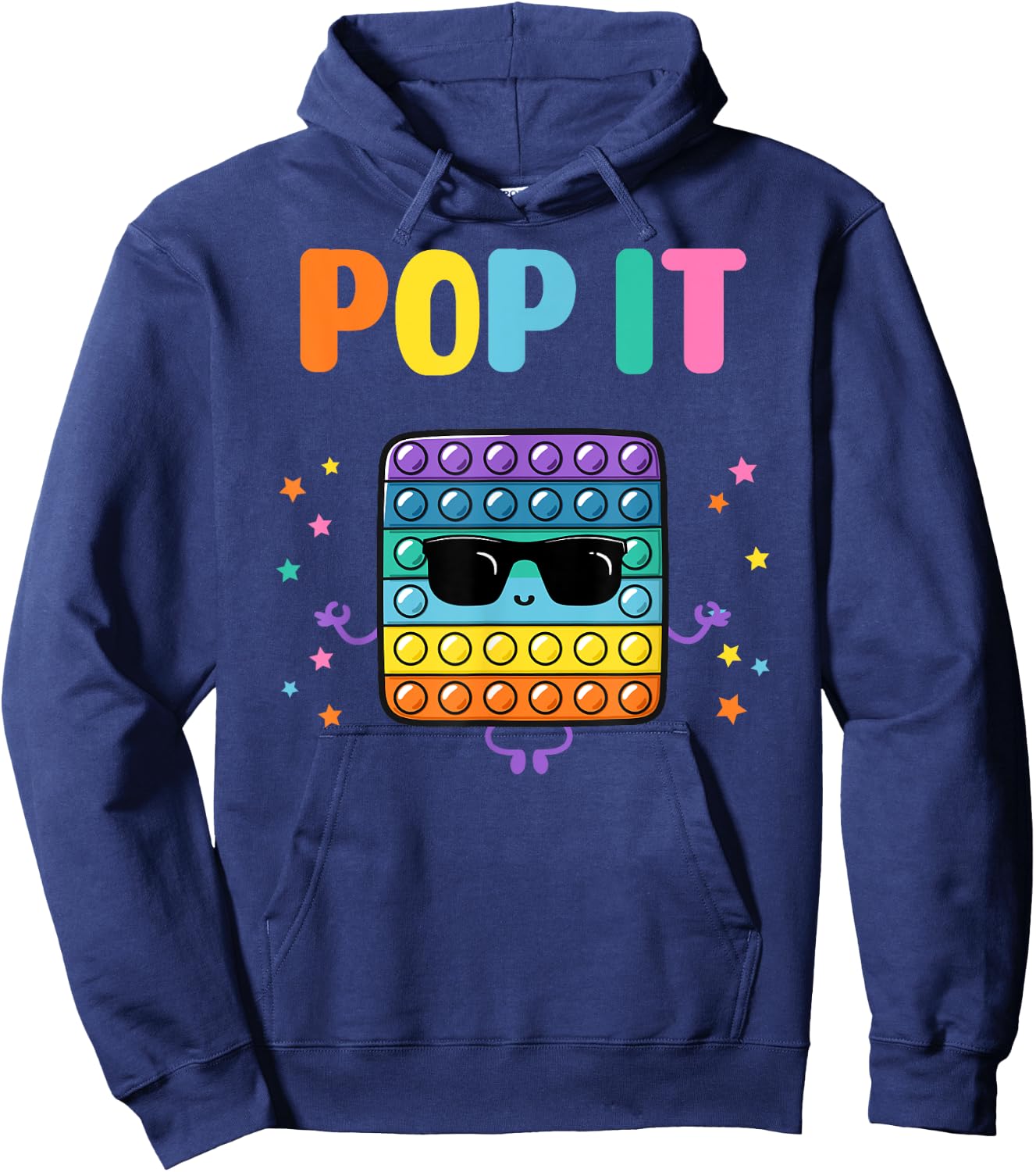 Pop It for toddler kids child - Pop It fidget toy boy girl Hoodie - Hoodie | Navy