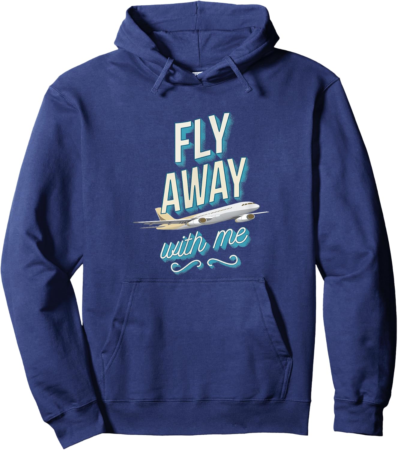Fly Away with Me Hoodie - Hoodie | Navy