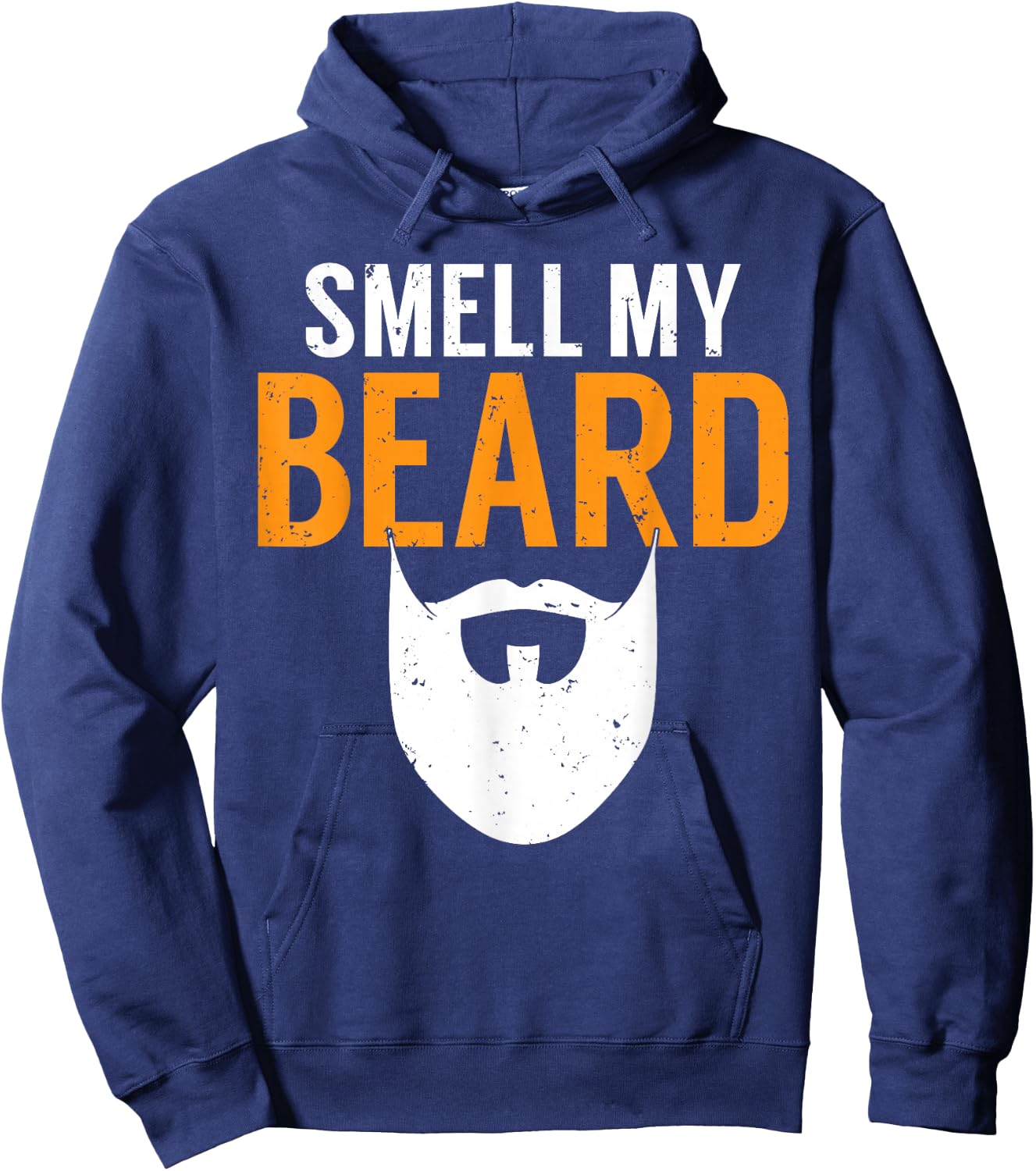Smell My Beard Bearded Men of the Vikings Hoodie - Hoodie | Navy