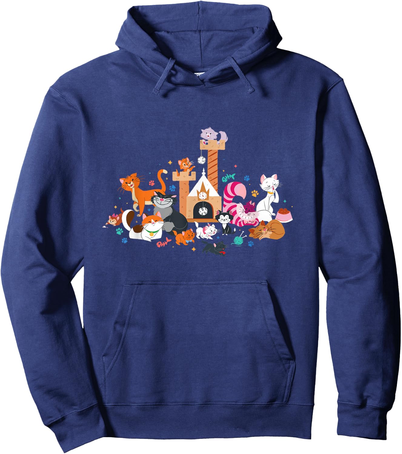 Disney Cats Kitten Friends Hoodie - Hoodie | Navy